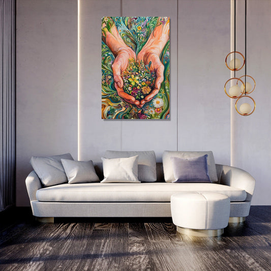 Earthly Embrace Canvas
