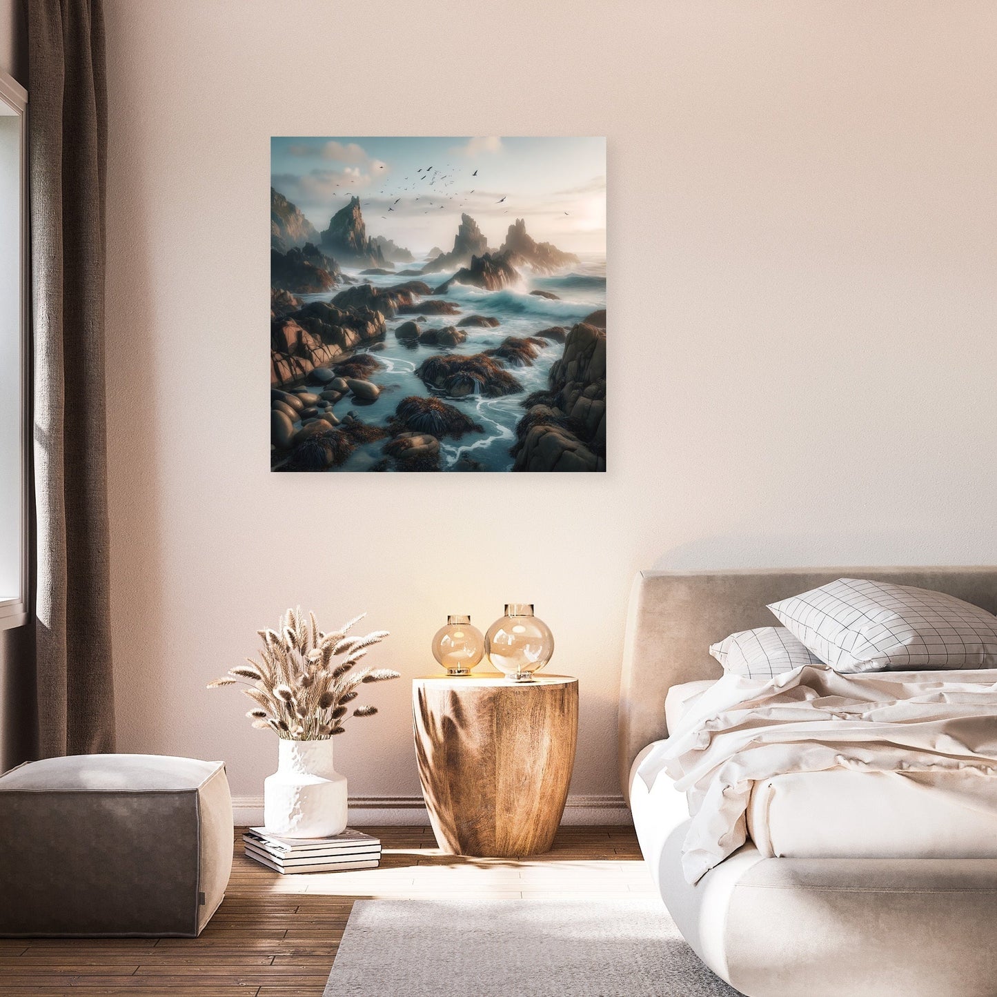 Morning Coastline Canvas
