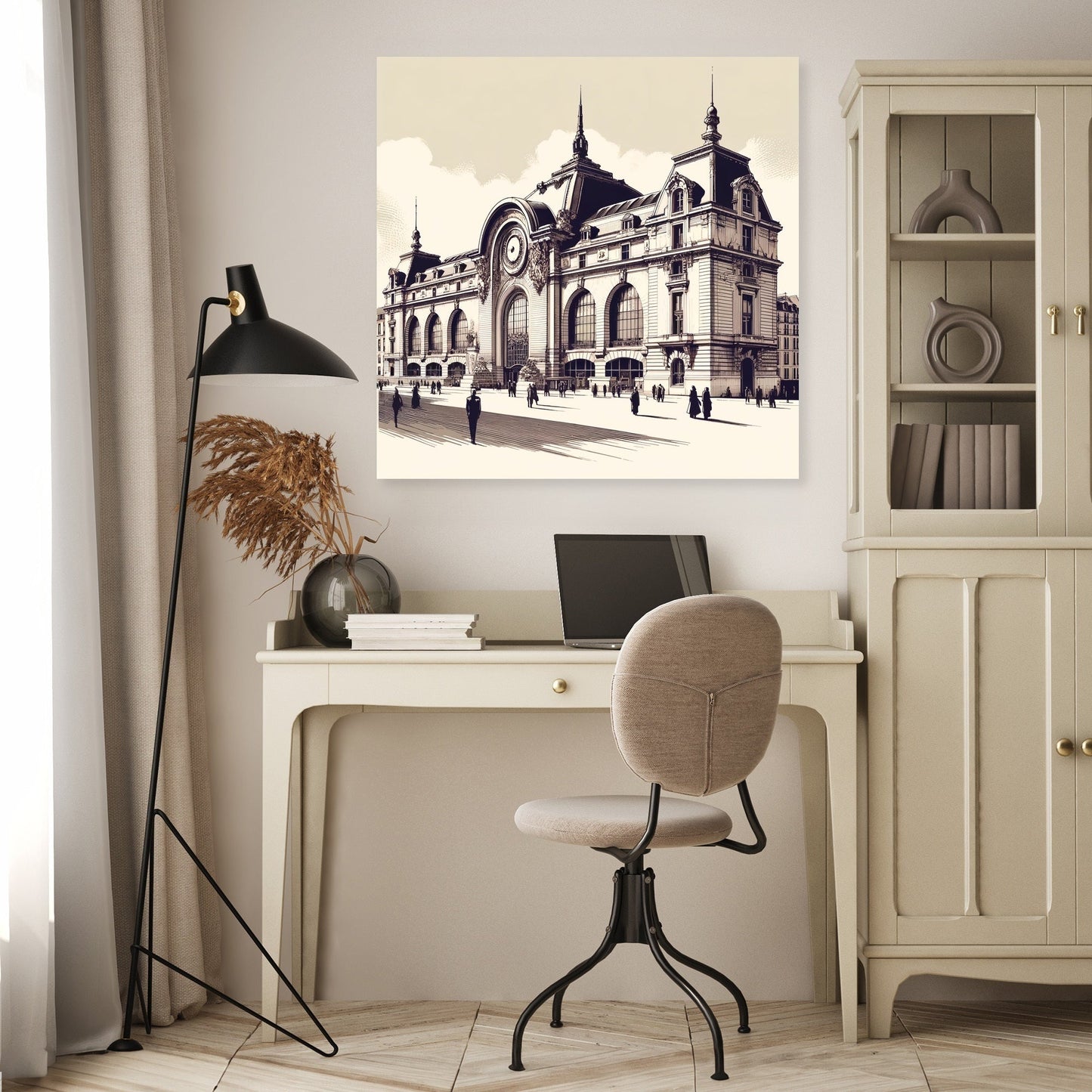 Timelessness of Paris Musée d'Orsay Canvas
