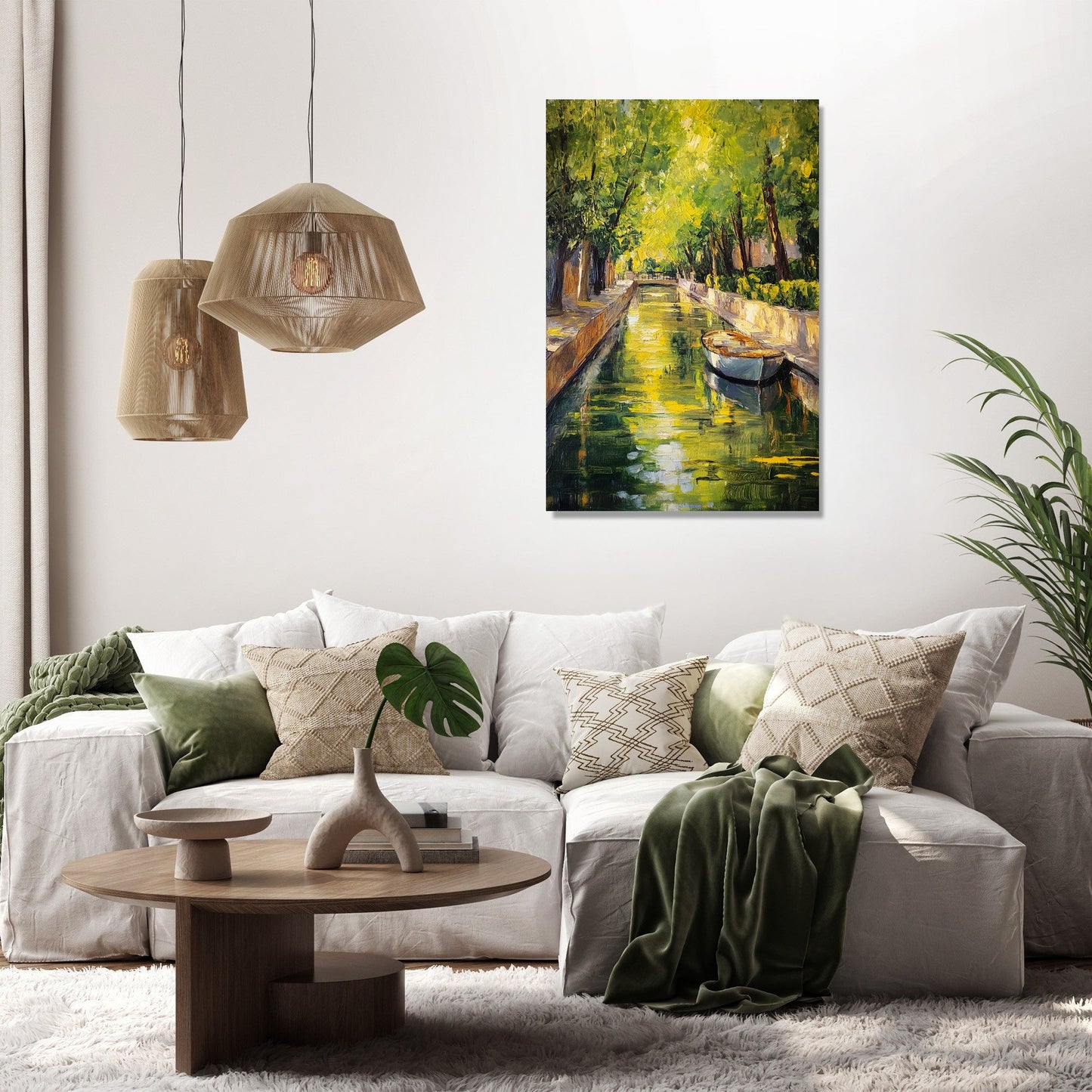 Canal du Midi Canvas