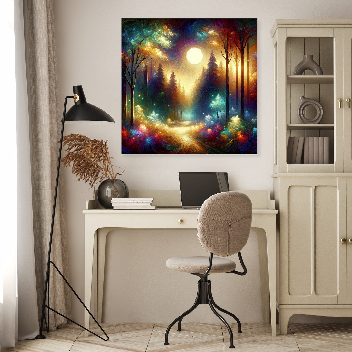 Moonlit Enchantment Canvas