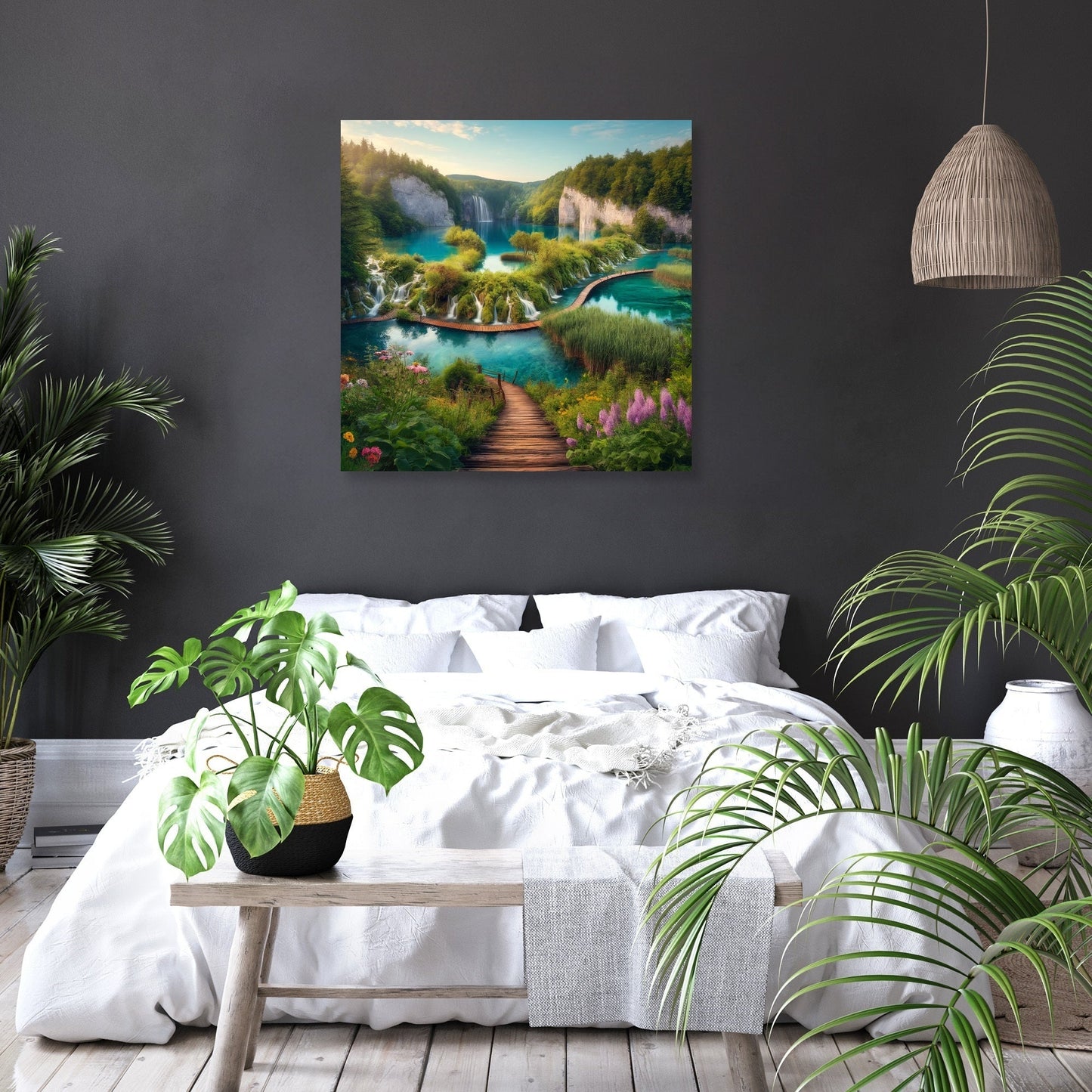 Plitvice Serenity Canvas