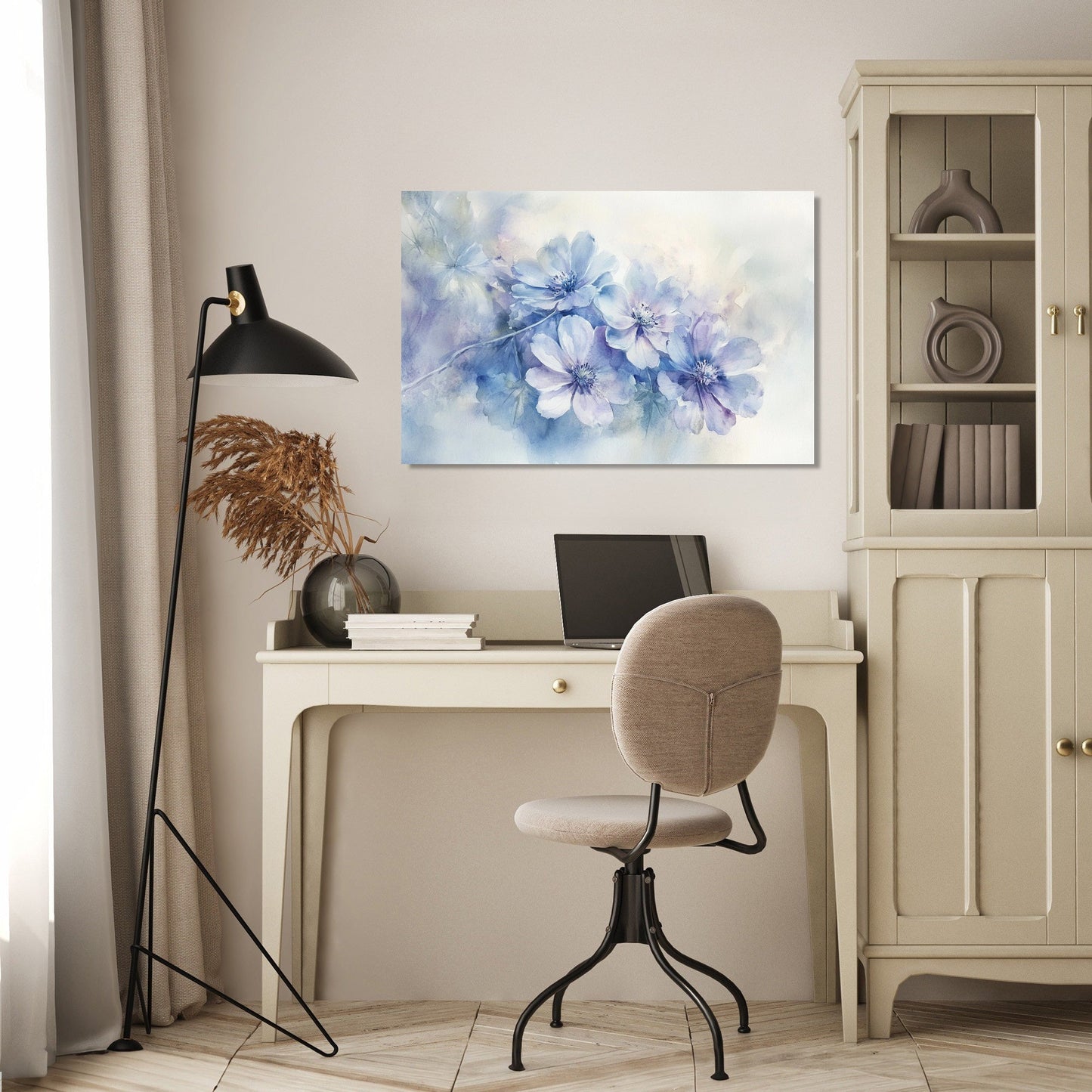 Melancholy Cineraria Canvas
