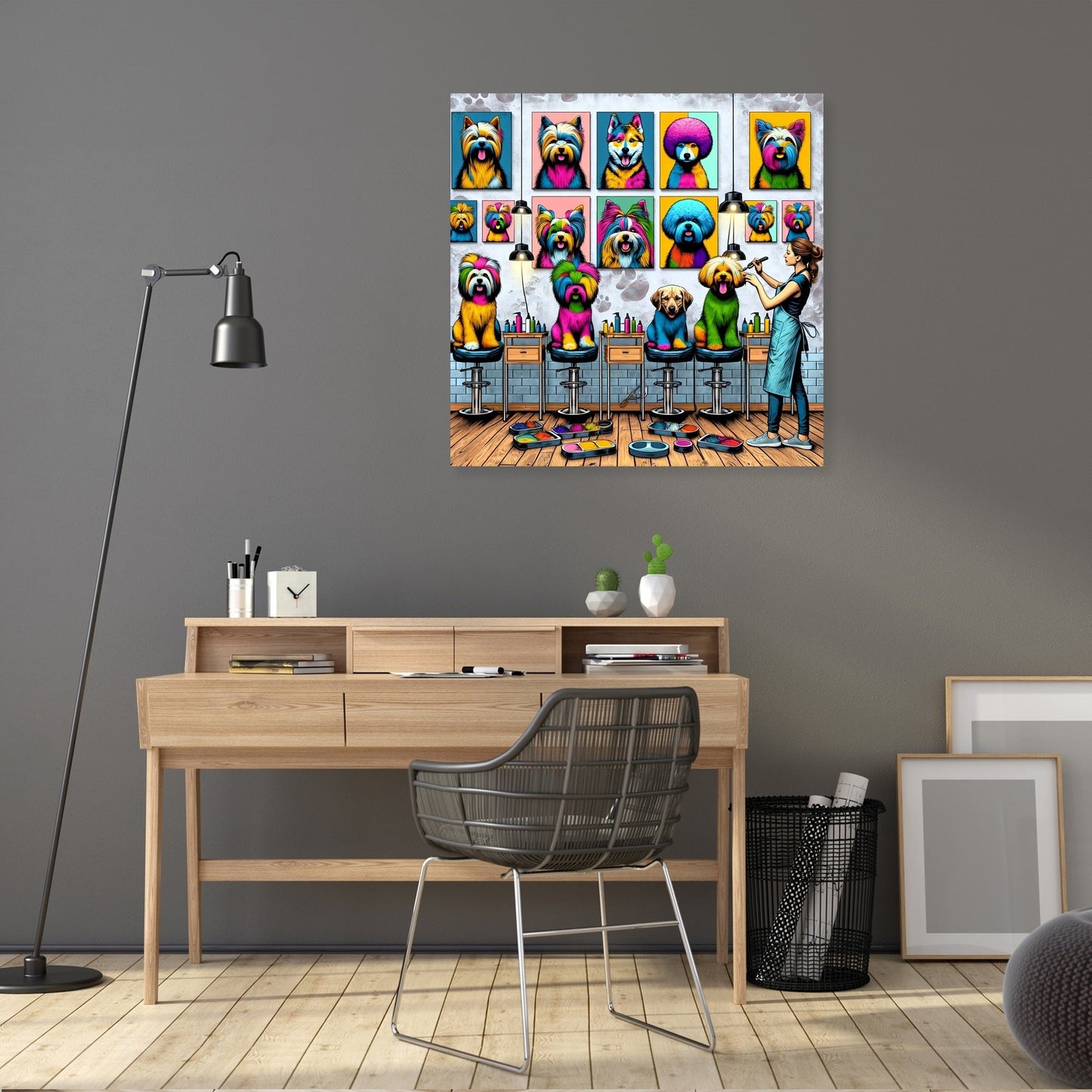 Pop Art Paws Canvas