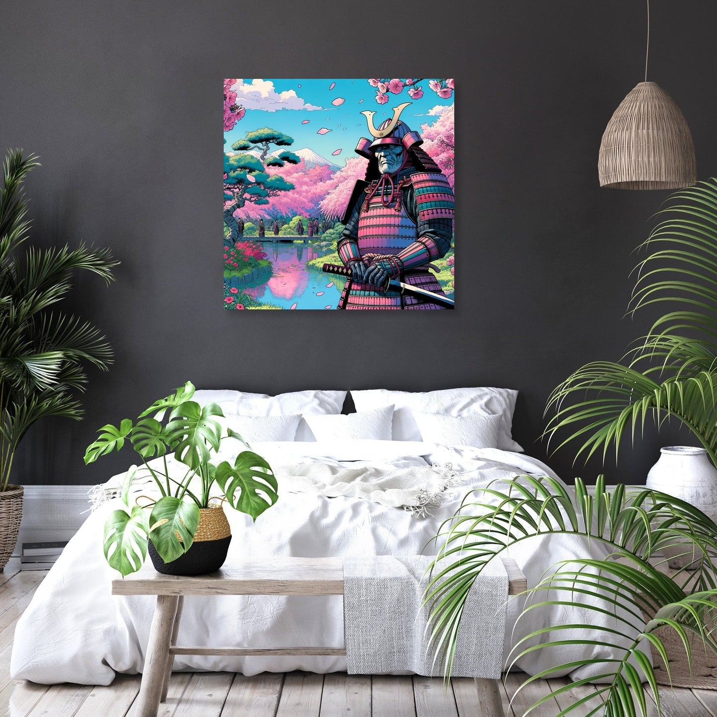 Blossom Warrior Canvas