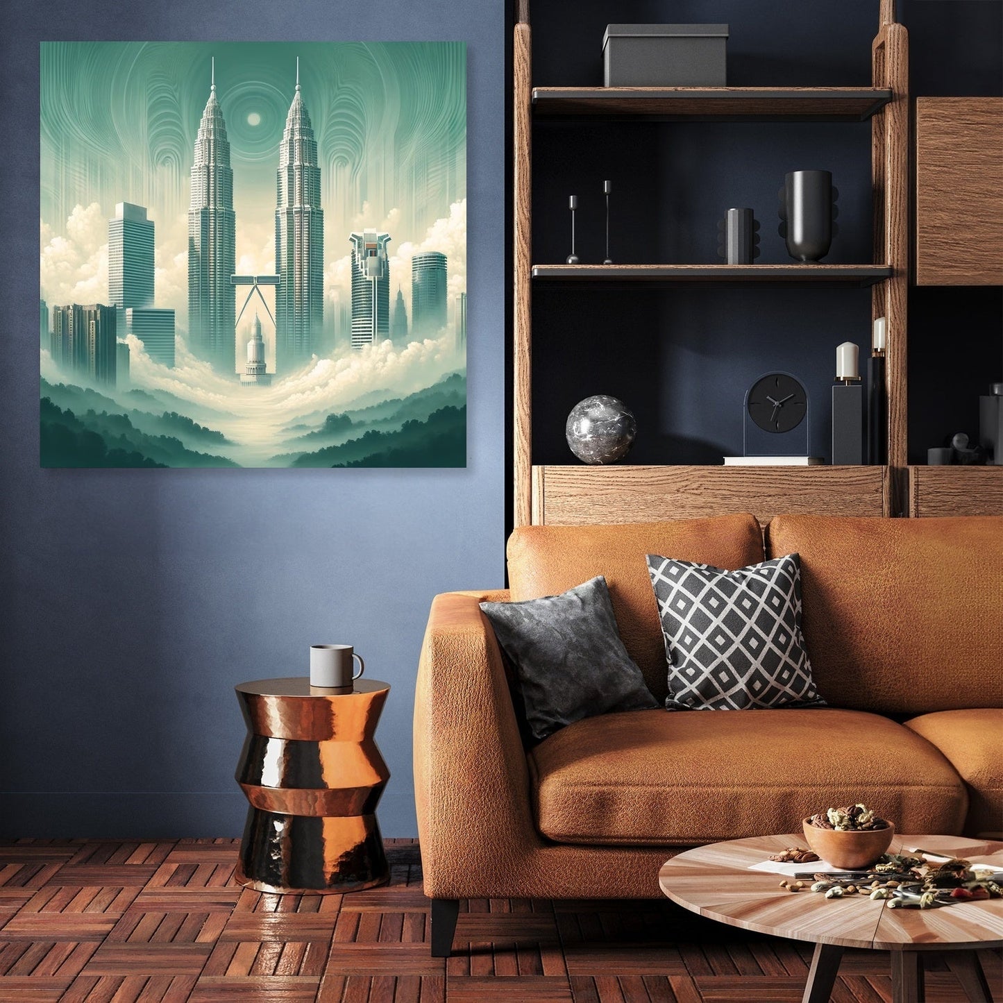 Ethereal Towers Canvas