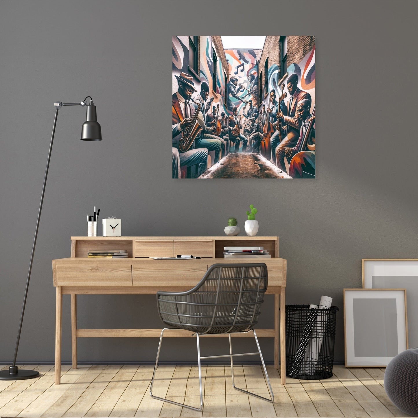 Melodic Alley Canvas
