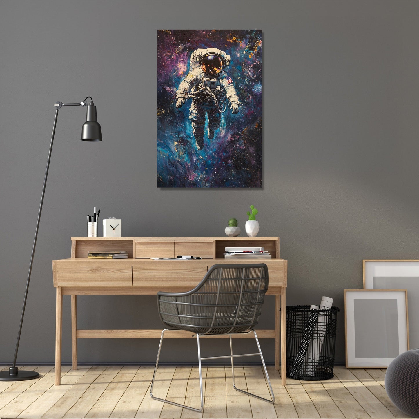 Astronaut's Solitude Canvas
