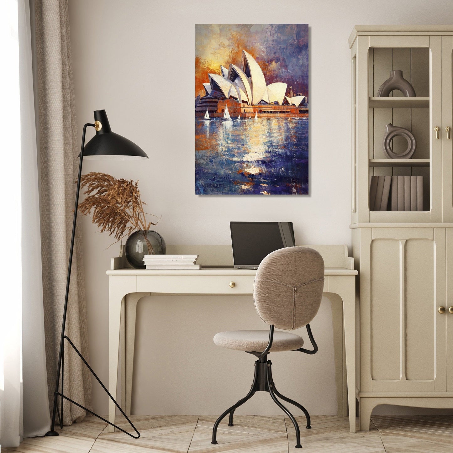 Sunlit Sydney Opera Canvas