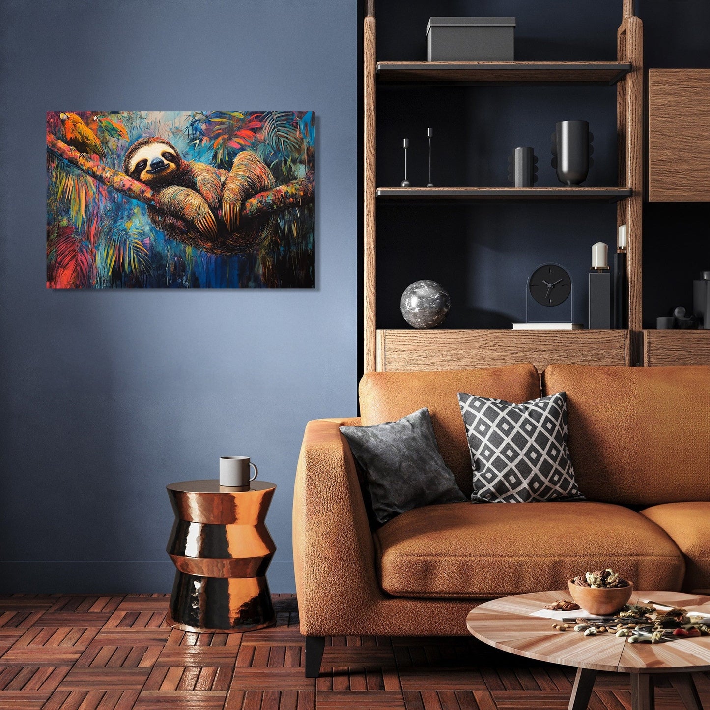 Sloth Serenity Canvas