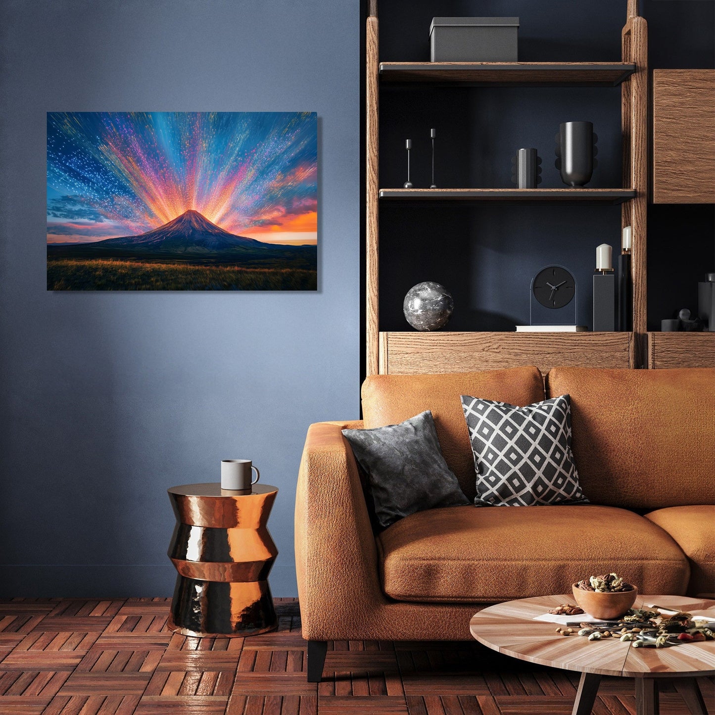 Colour Cascade Canvas