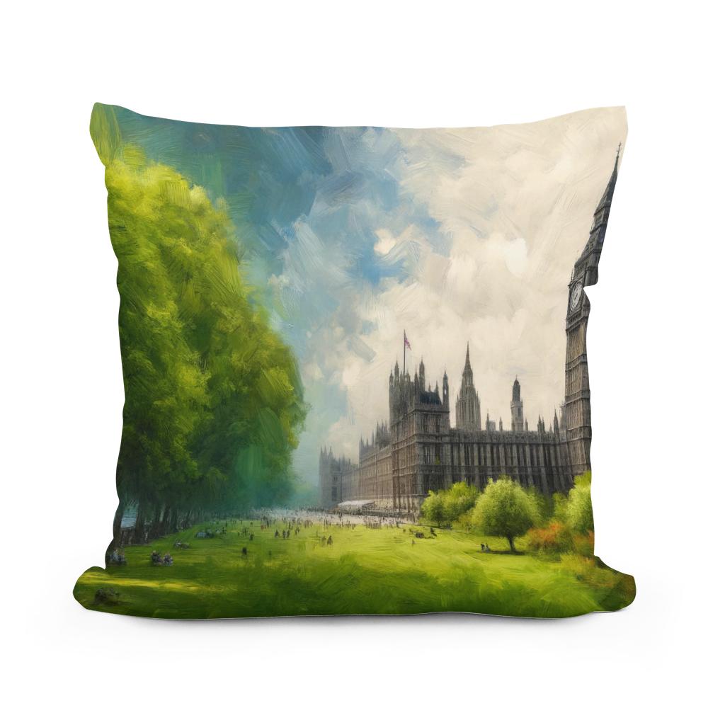 London Serene Transition Cotton Cushion