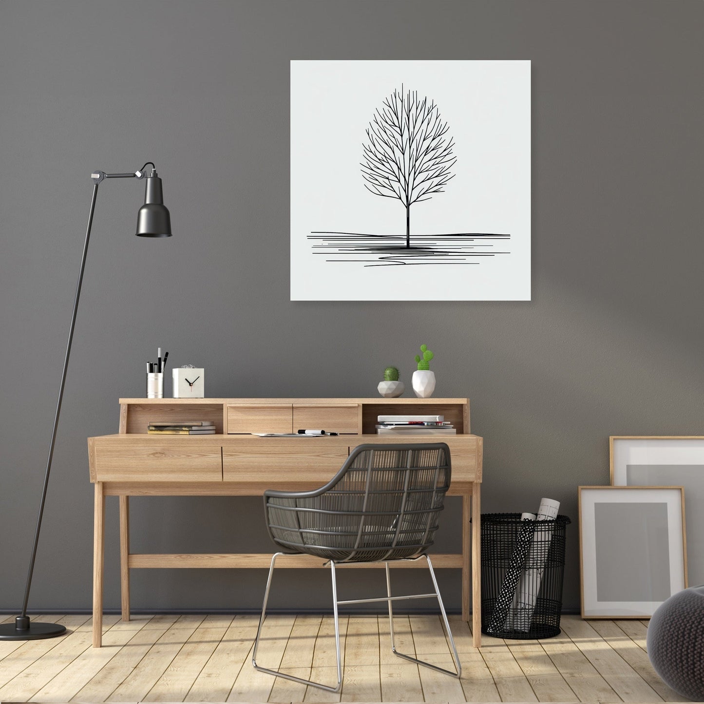 Solitary Tree Canvas