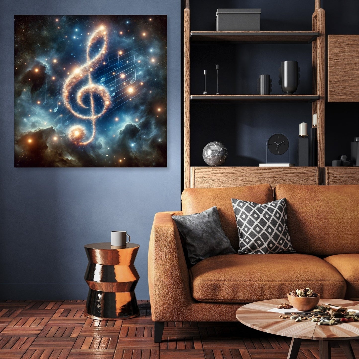 Cosmic Symphony Canvas