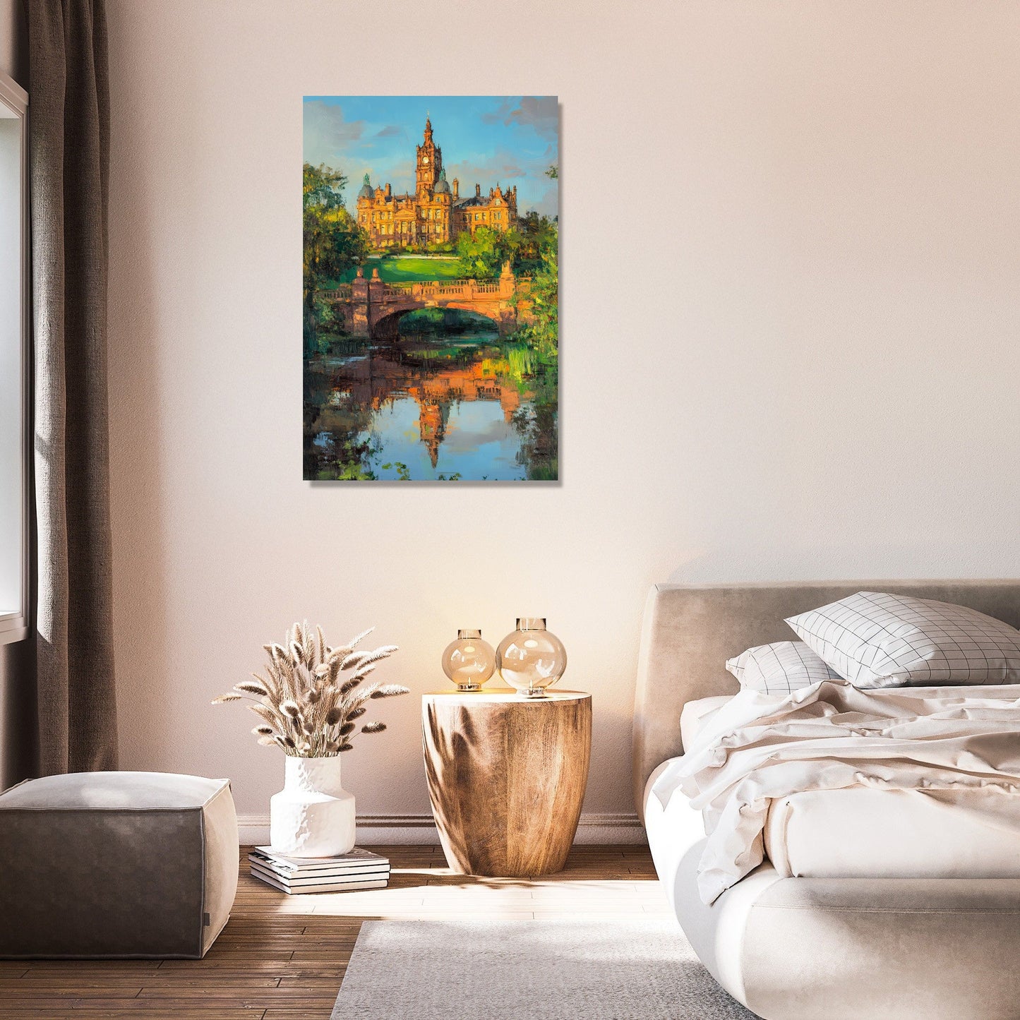 Kelvingrove Golden Hour Canvas