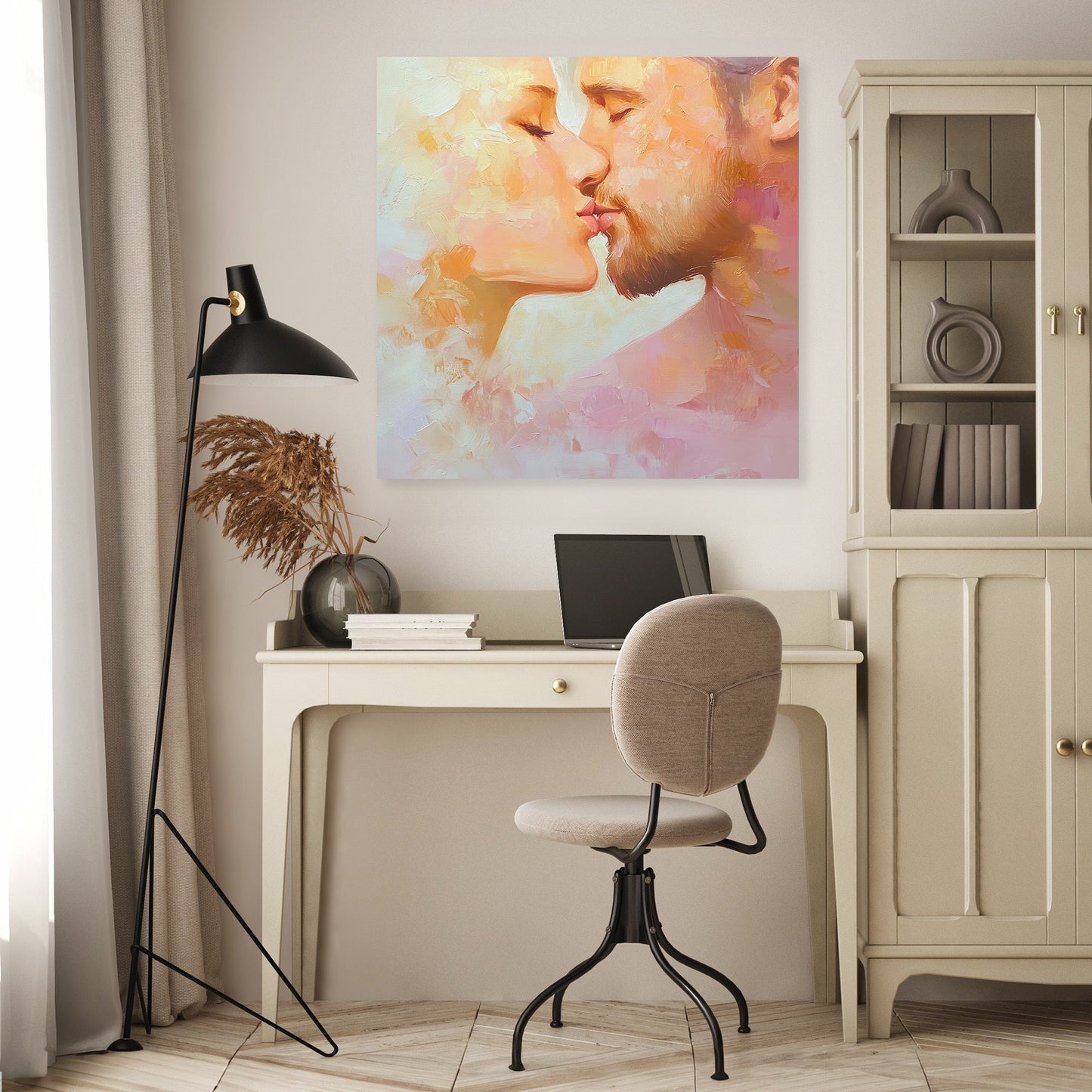 Kiss Intimacy Canvas