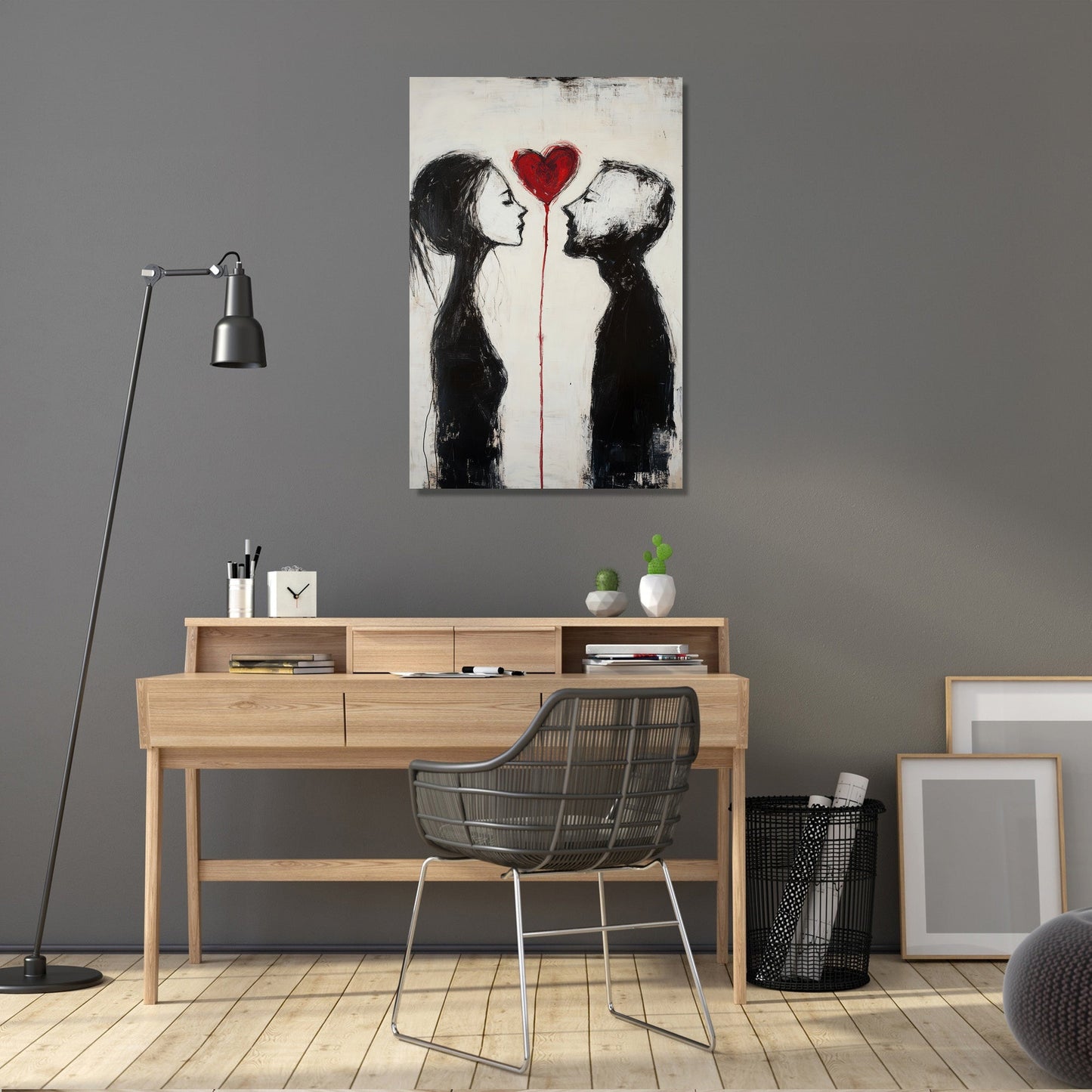 Heartline Connection Canvas