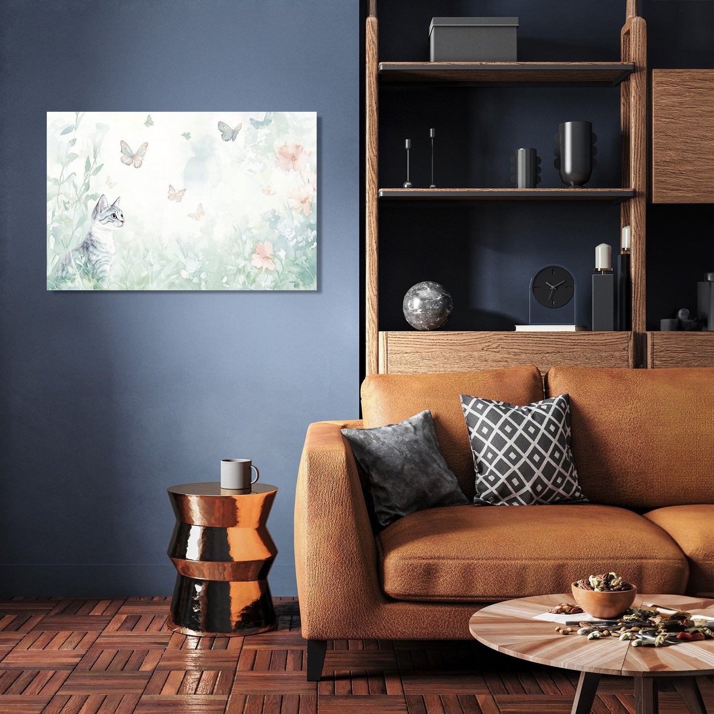 Butterfly Watcher Canvas