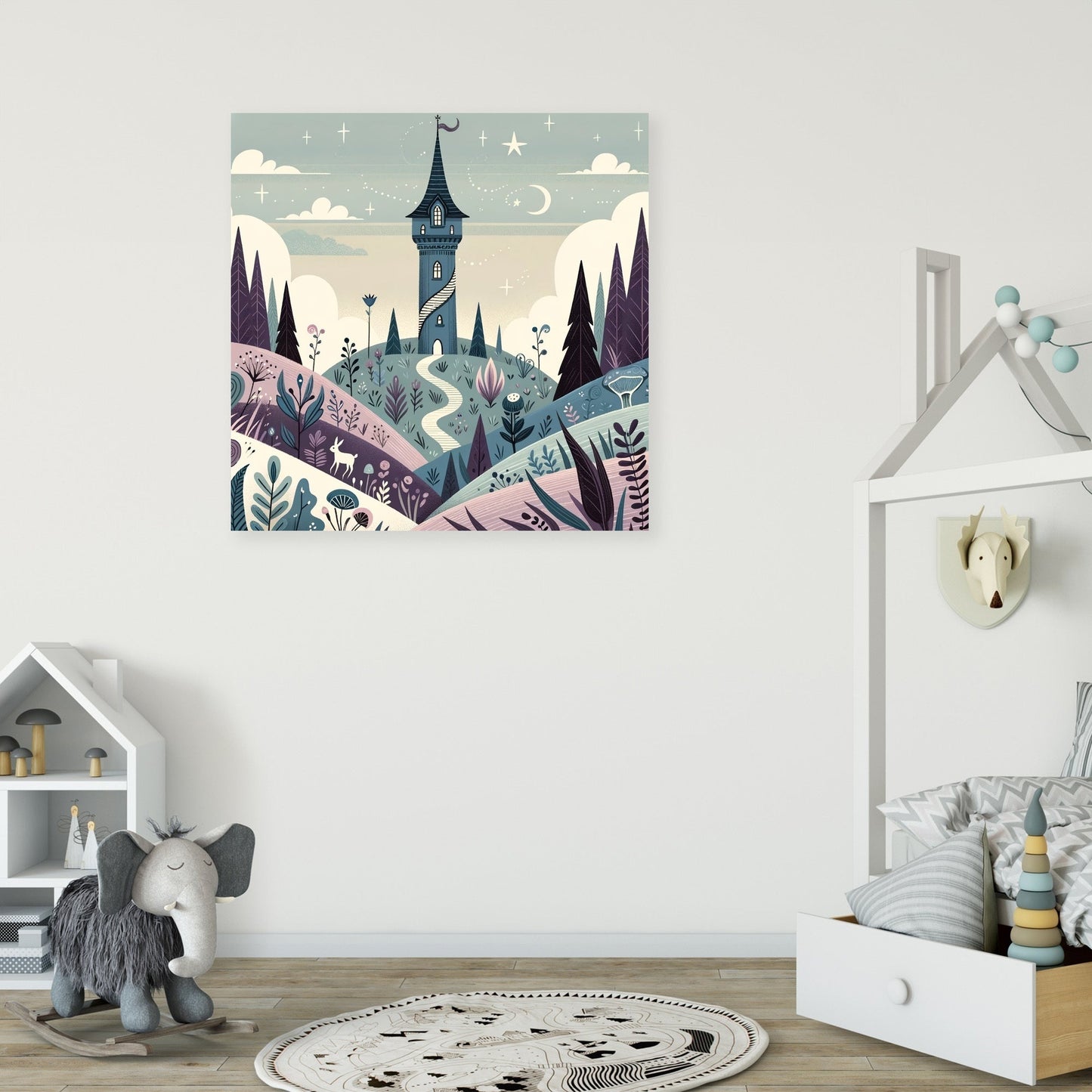 Mystic Tower Canvas