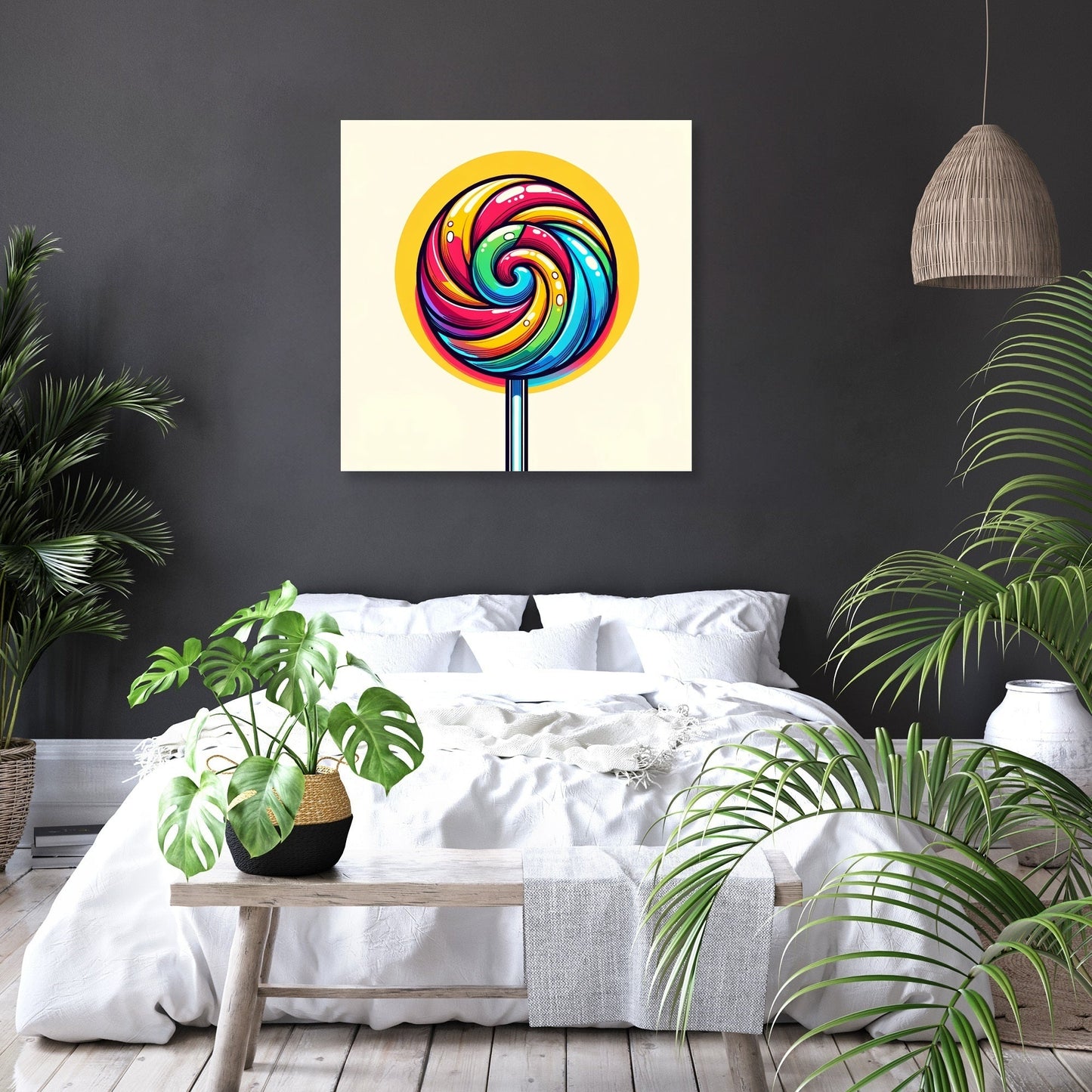 Sweet Swirl Canvas
