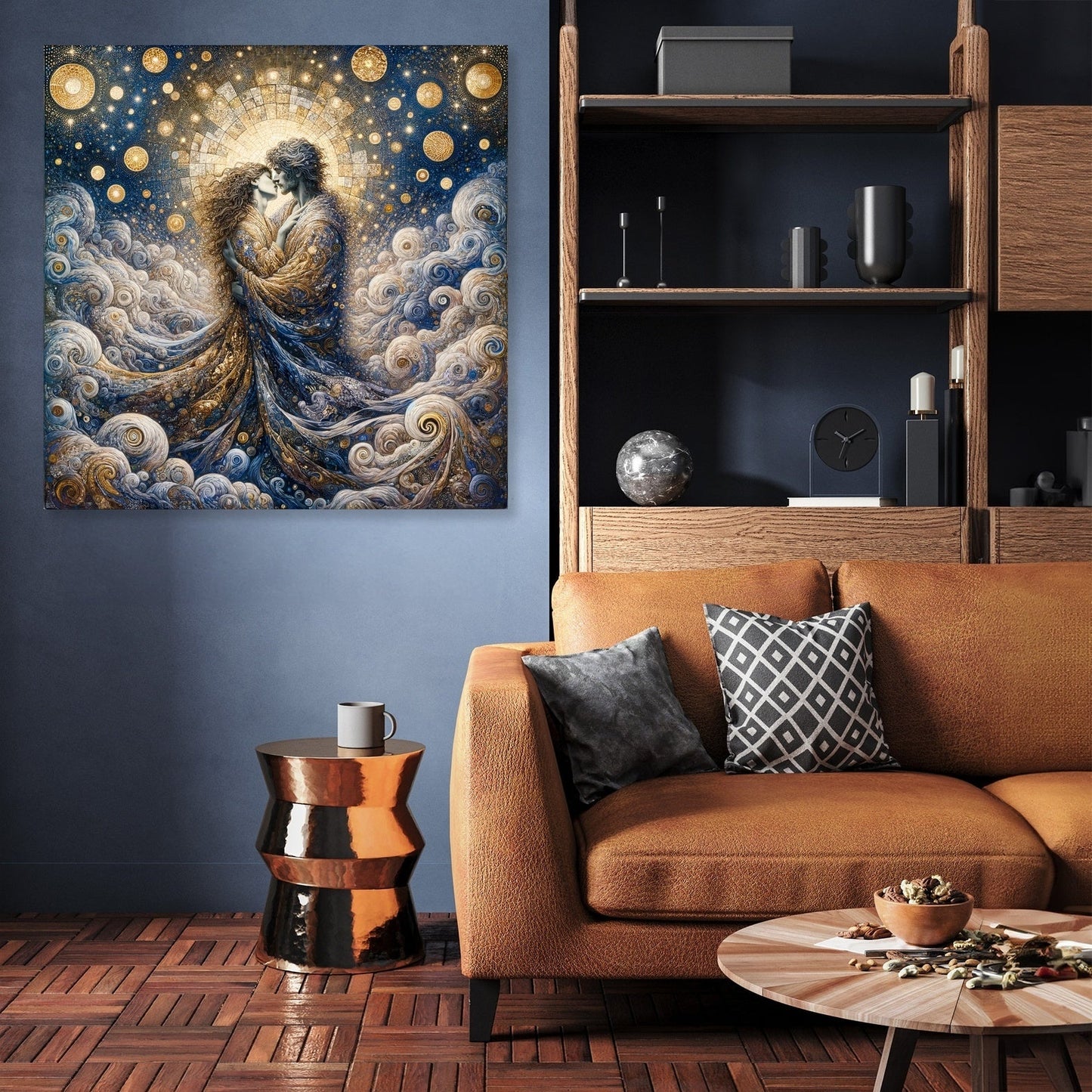 Starry Embrace Canvas