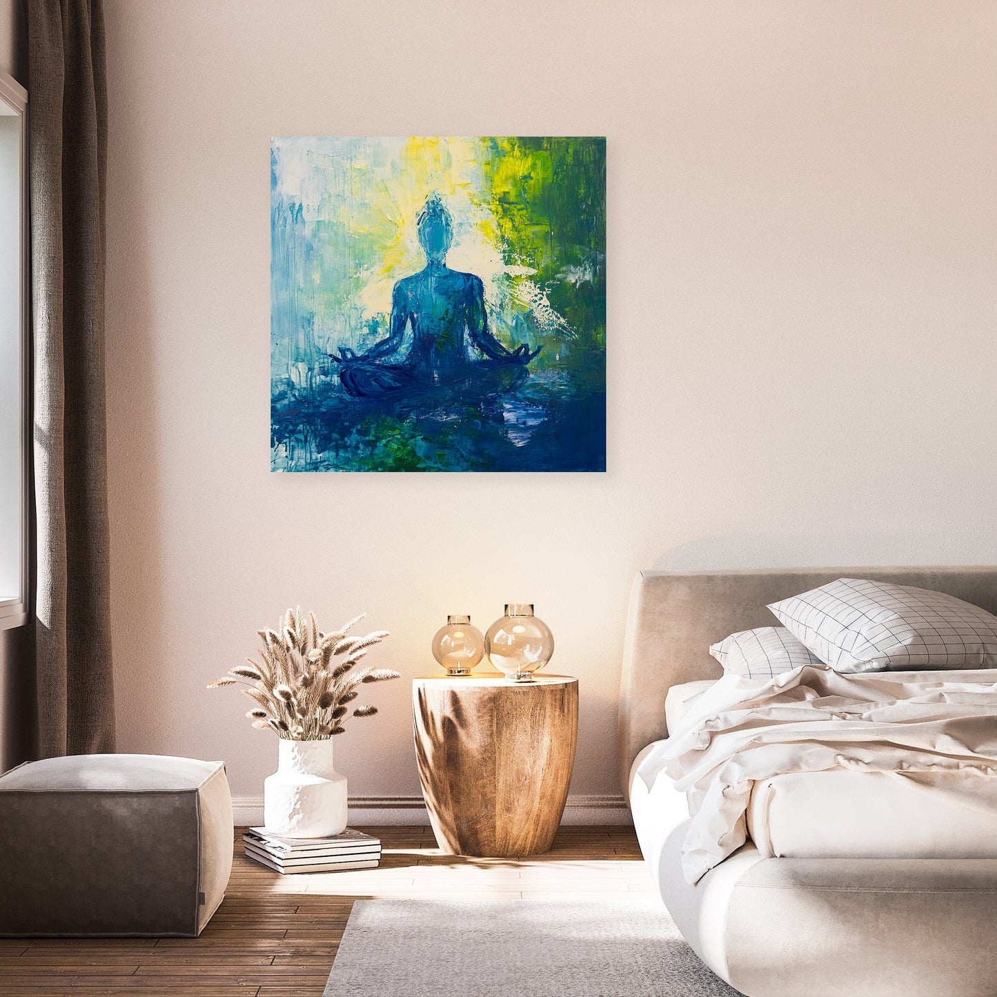 Mindfulness Meditative Canvas
