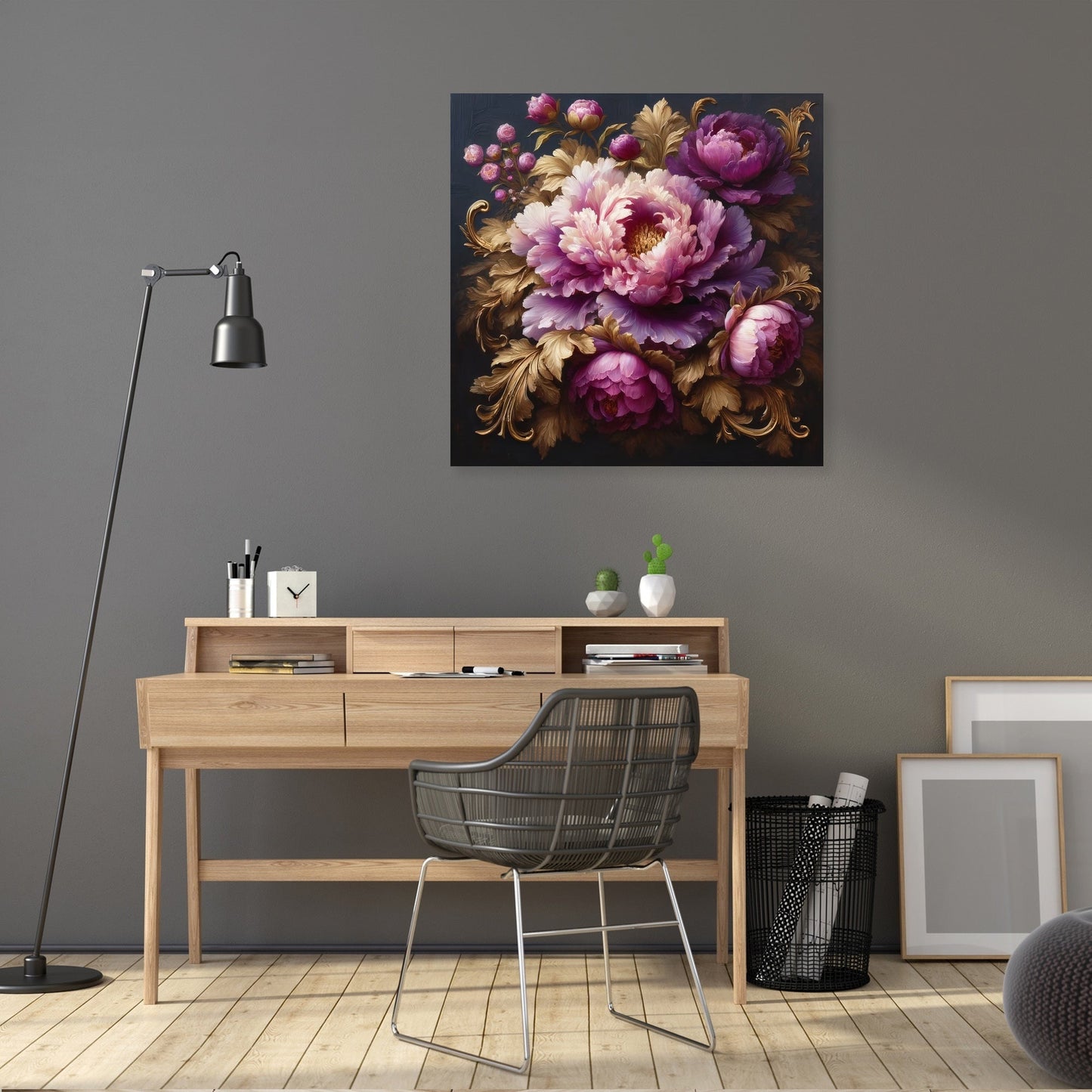 Regal Peony Canvas