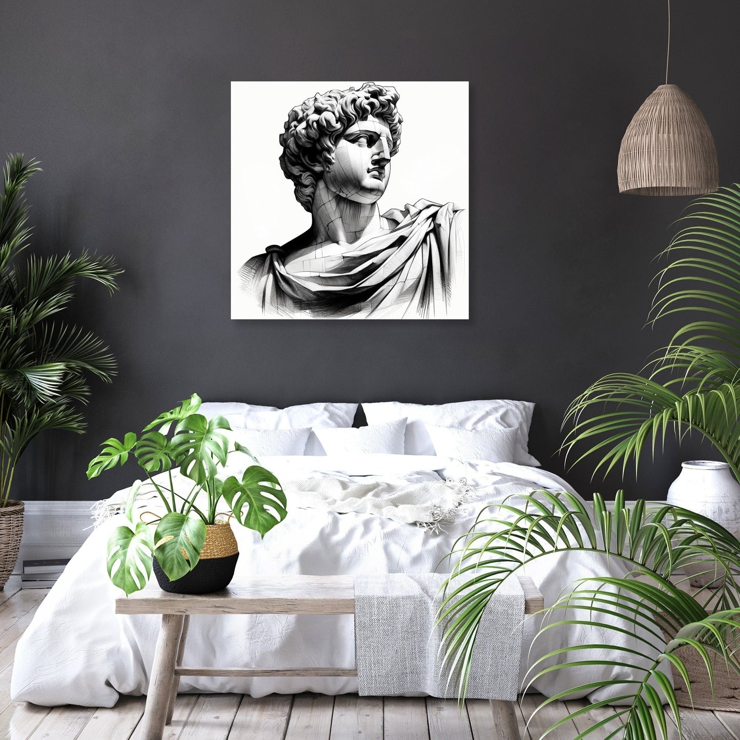 Marble Grace Canvas