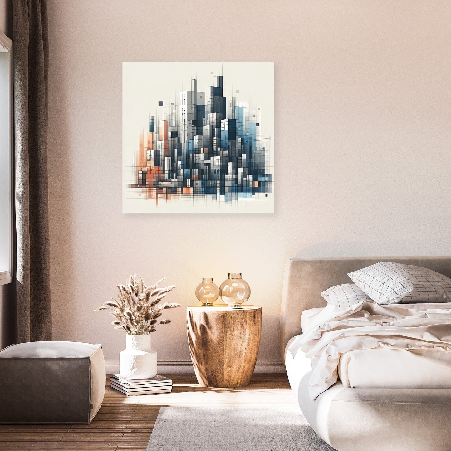 Cityscape Harmony Canvas