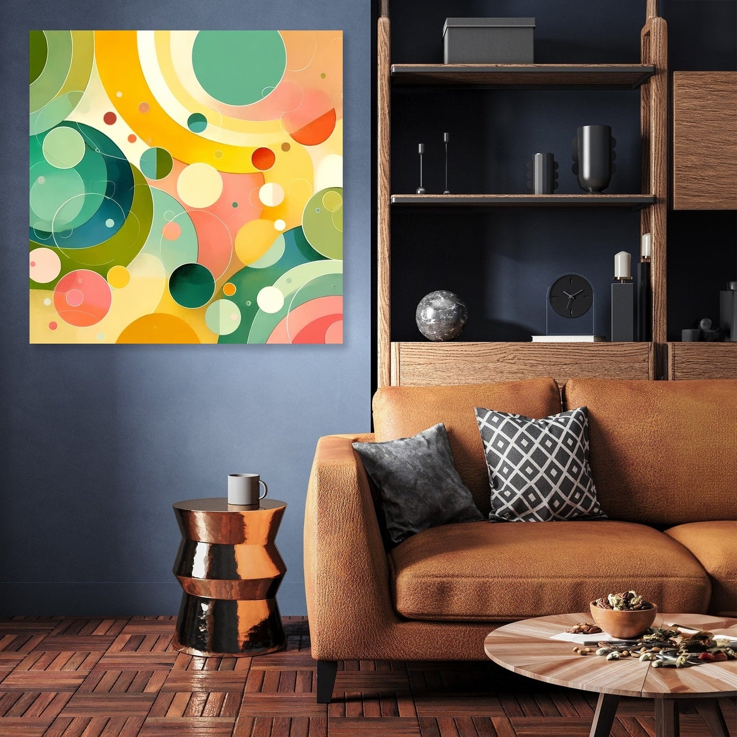 Friendliness Bloomed Canvas
