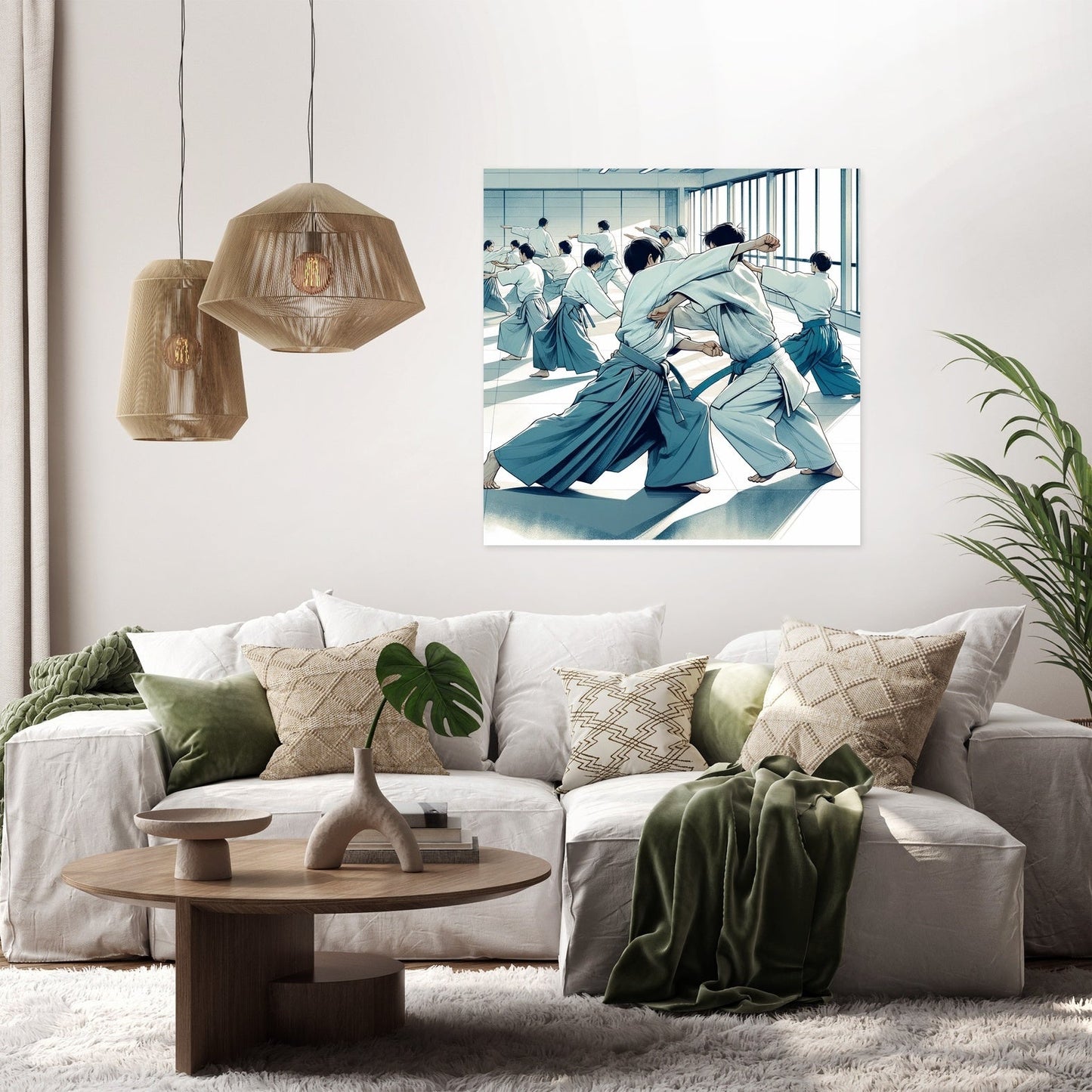 Aikido Harmony Canvas