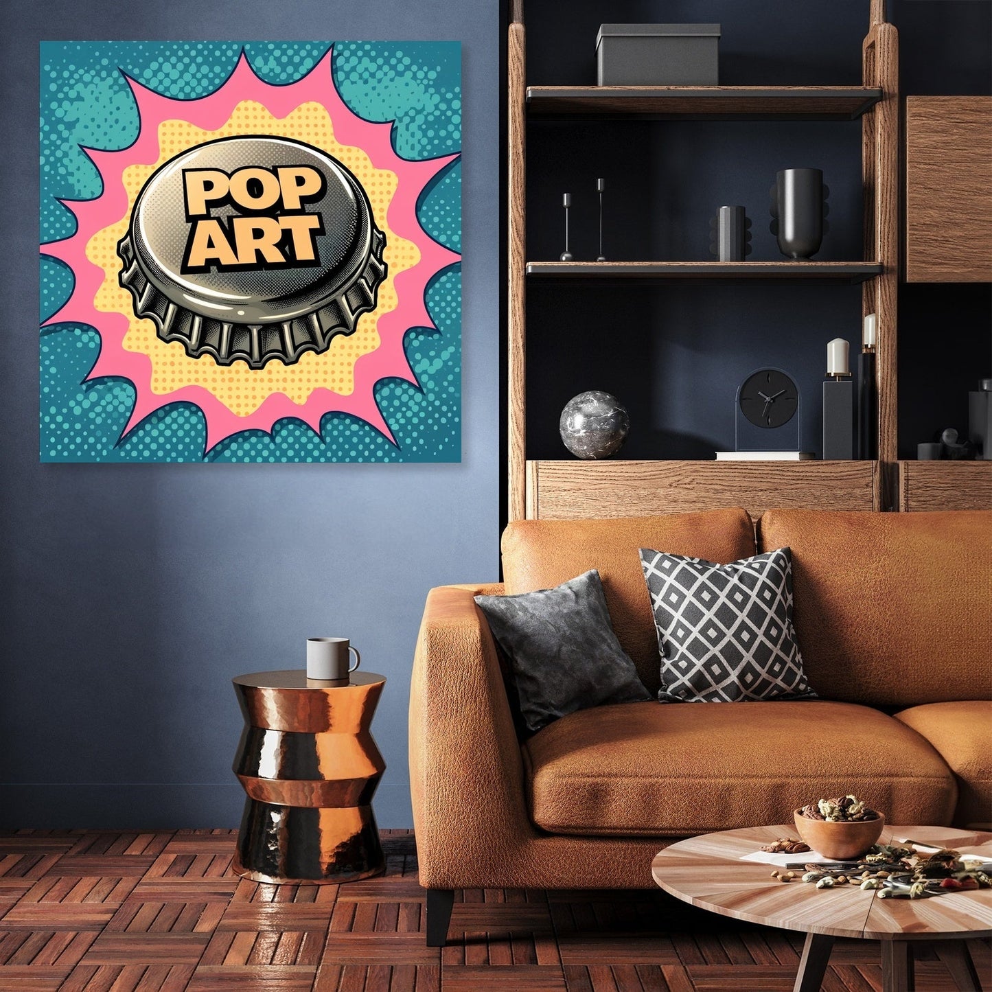Pop Art Cap Canvas