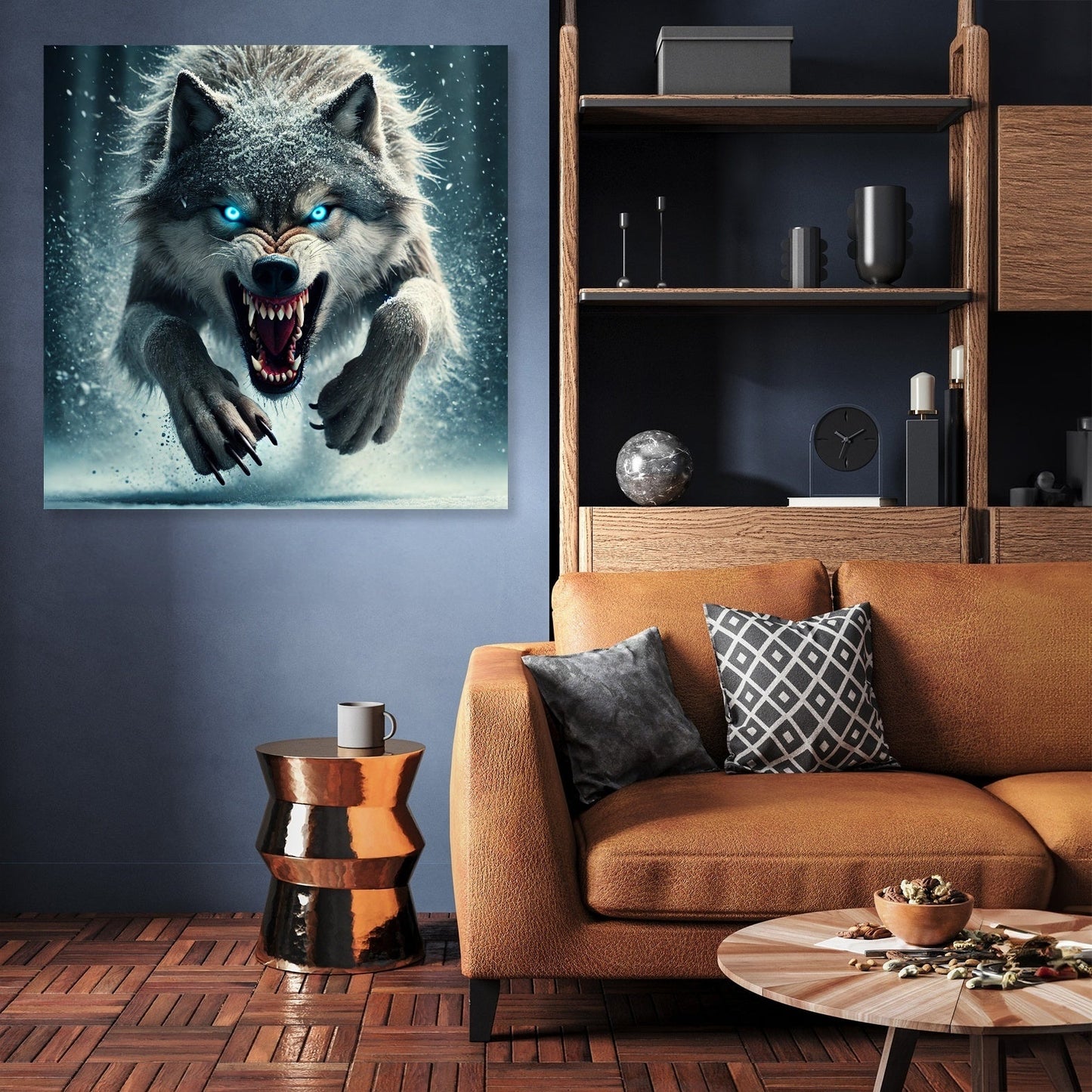 Winter Fury Canvas