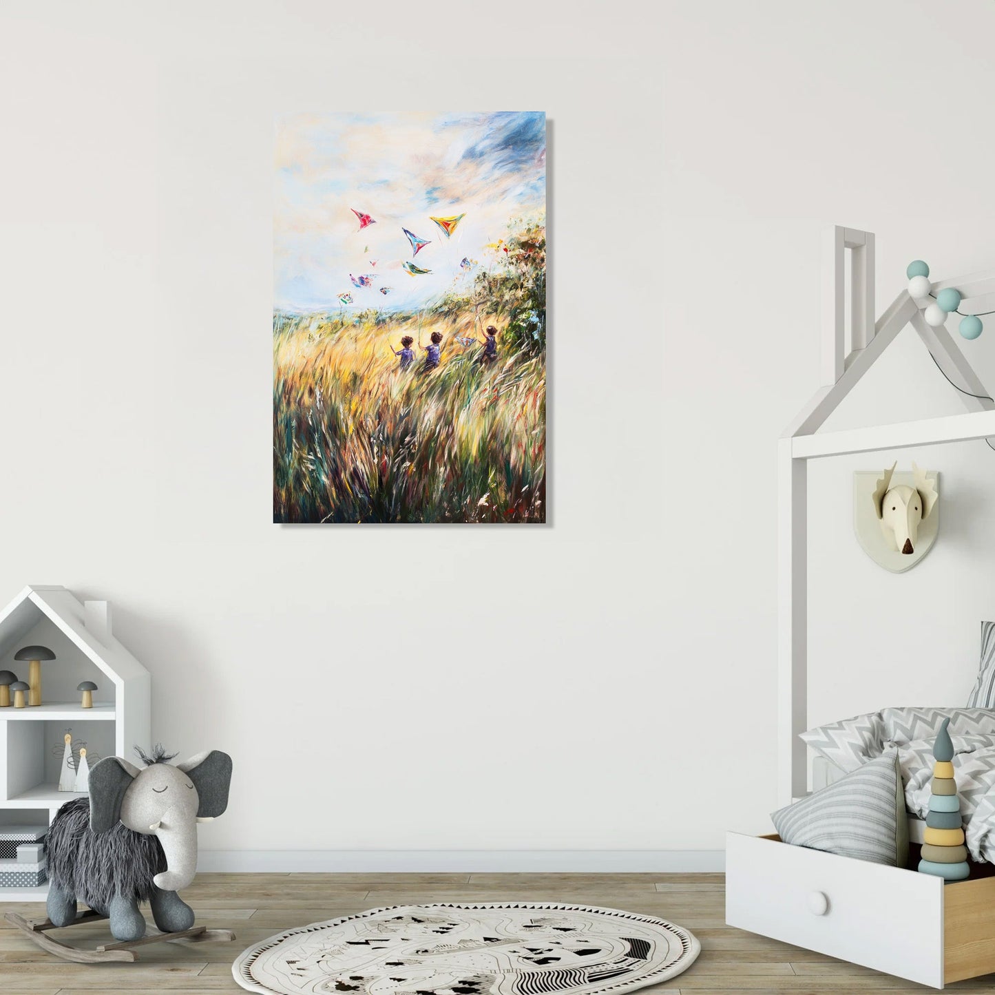 Kite Adventures on Canvas
