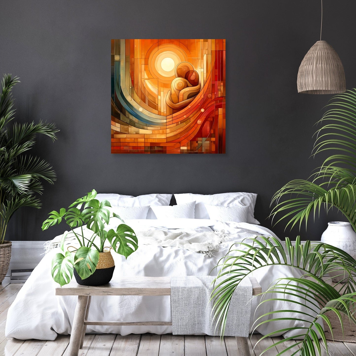 Embrace of Warmth Canvas
