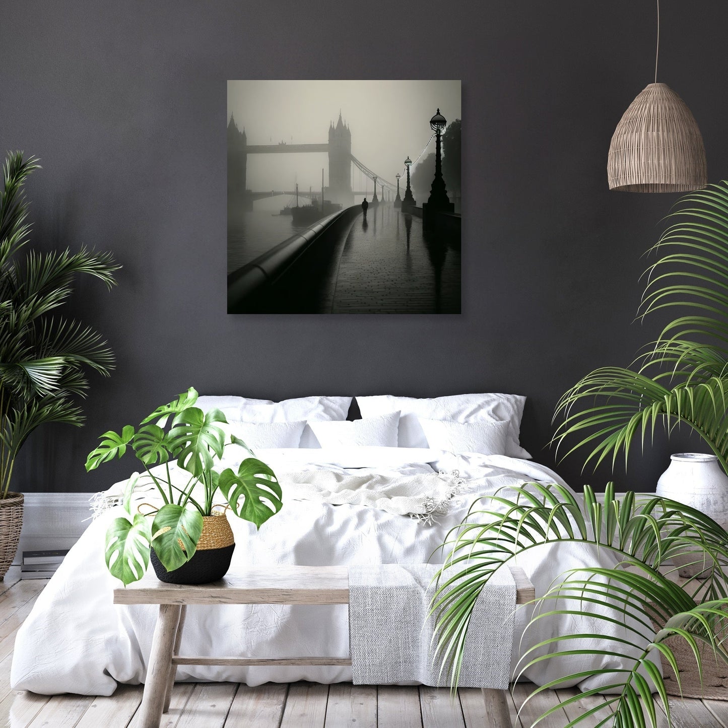 Fogbound Mornings Canvas