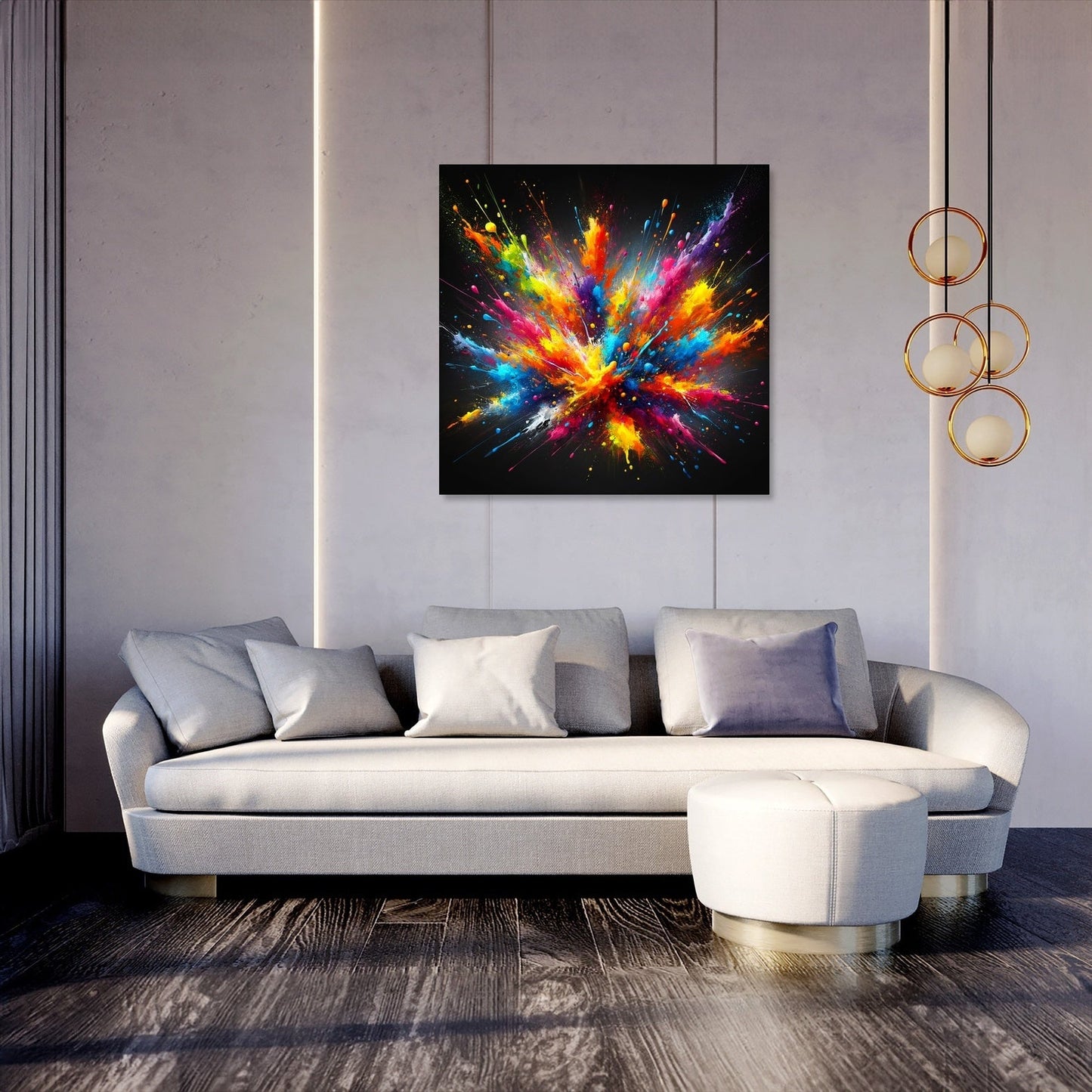 Surprise Burst Canvas