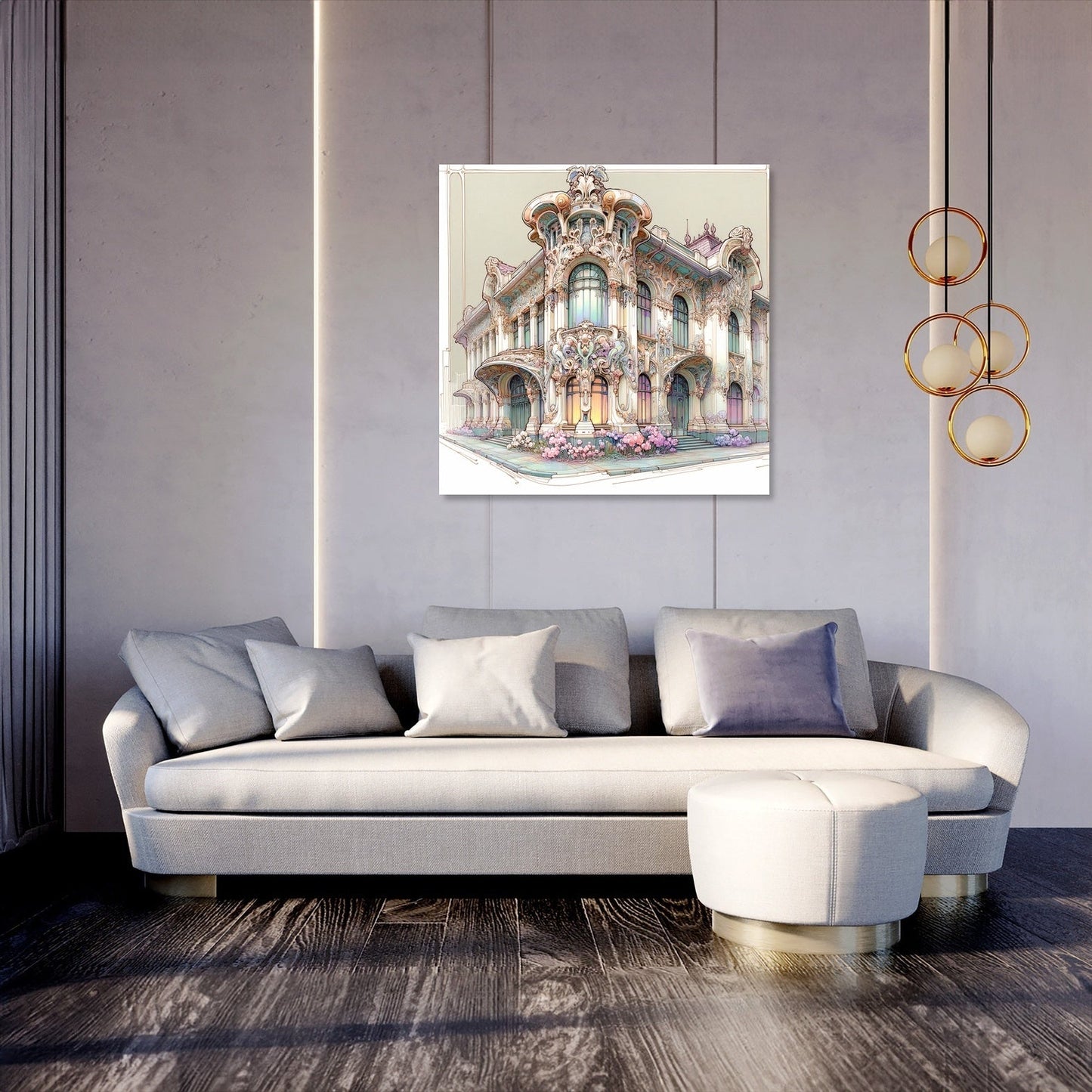 Nouveau Nature Canvas