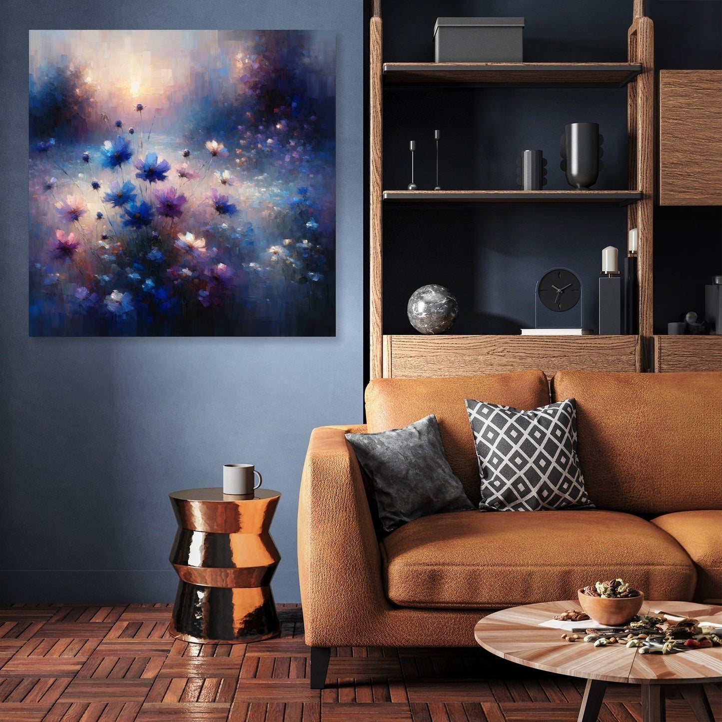 Twilight Bloom Serenity Canvas