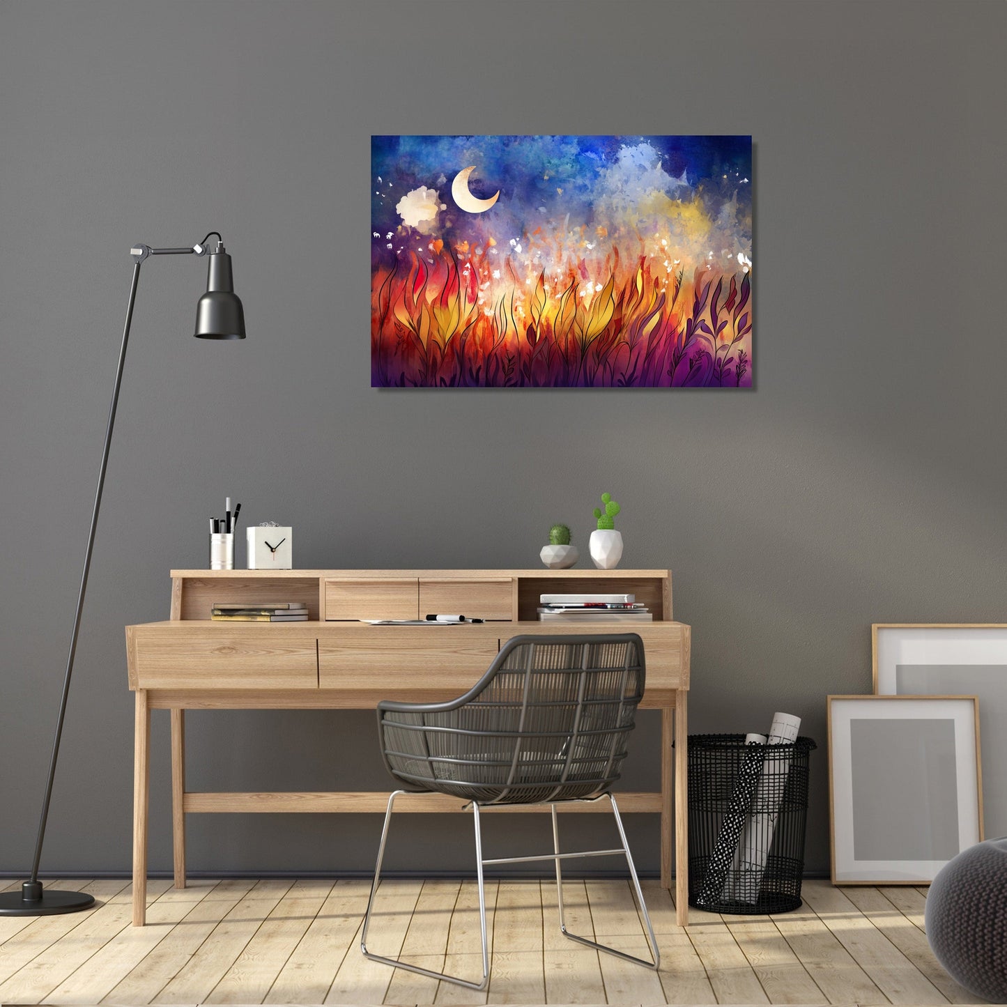 Bealtaine Fire Dance Canvas