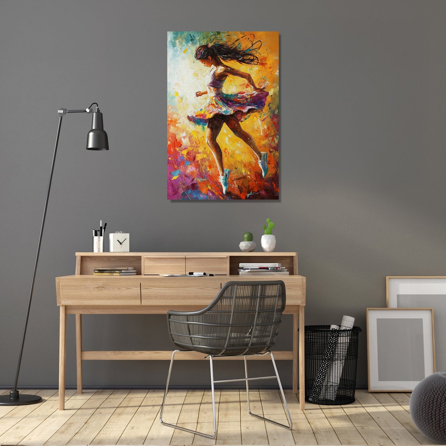Energy of Exercise Canvas