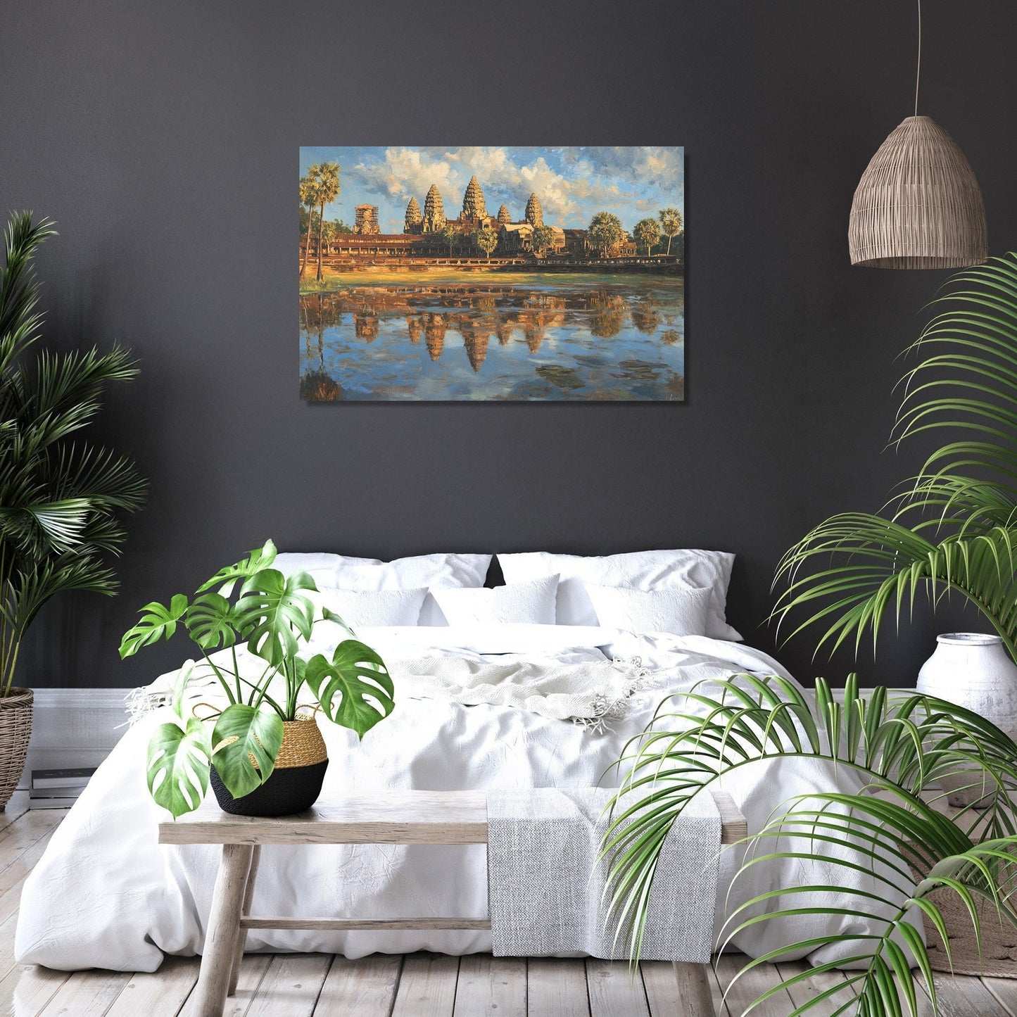 Angkor Dusk Canvas
