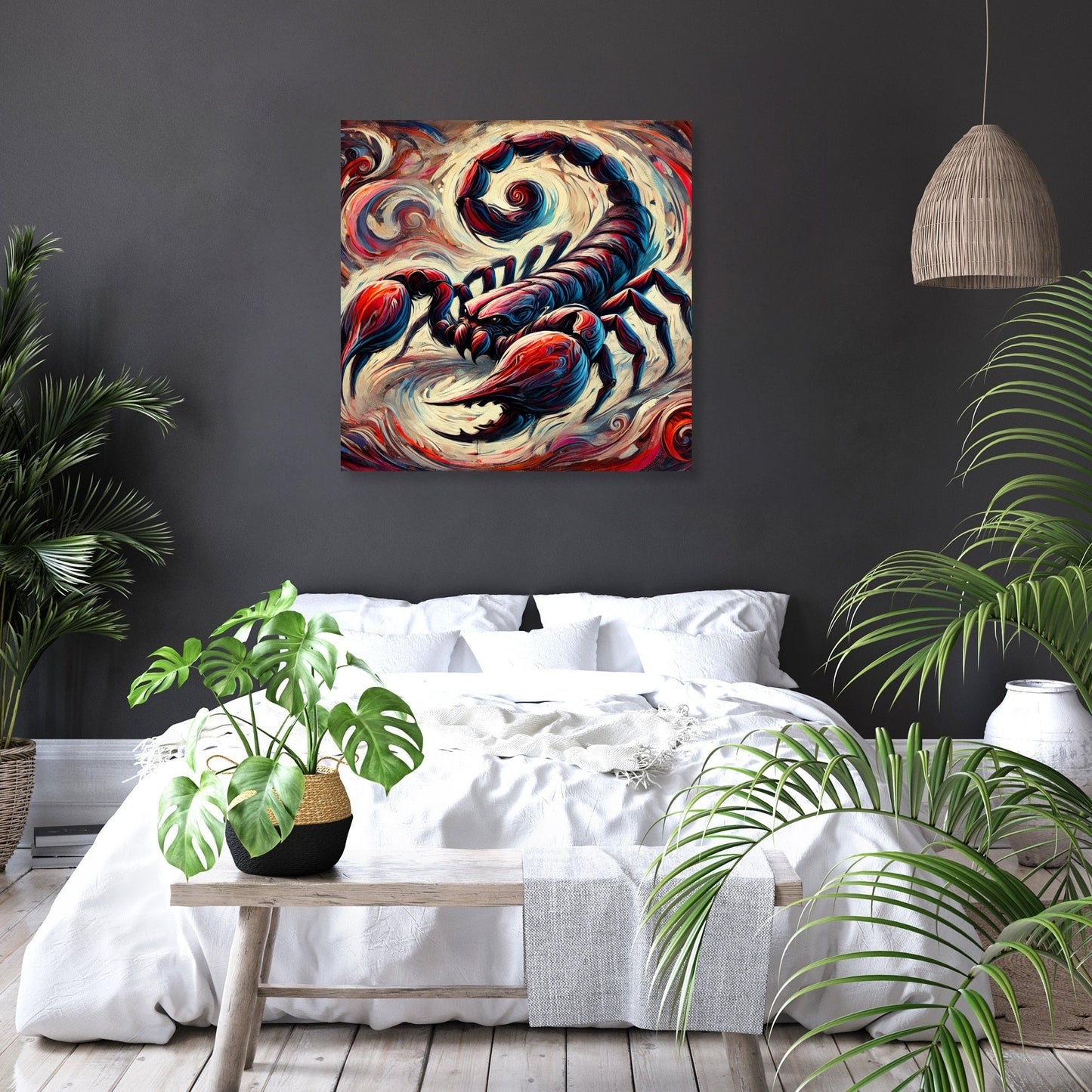 Furious Scorpion Canvas