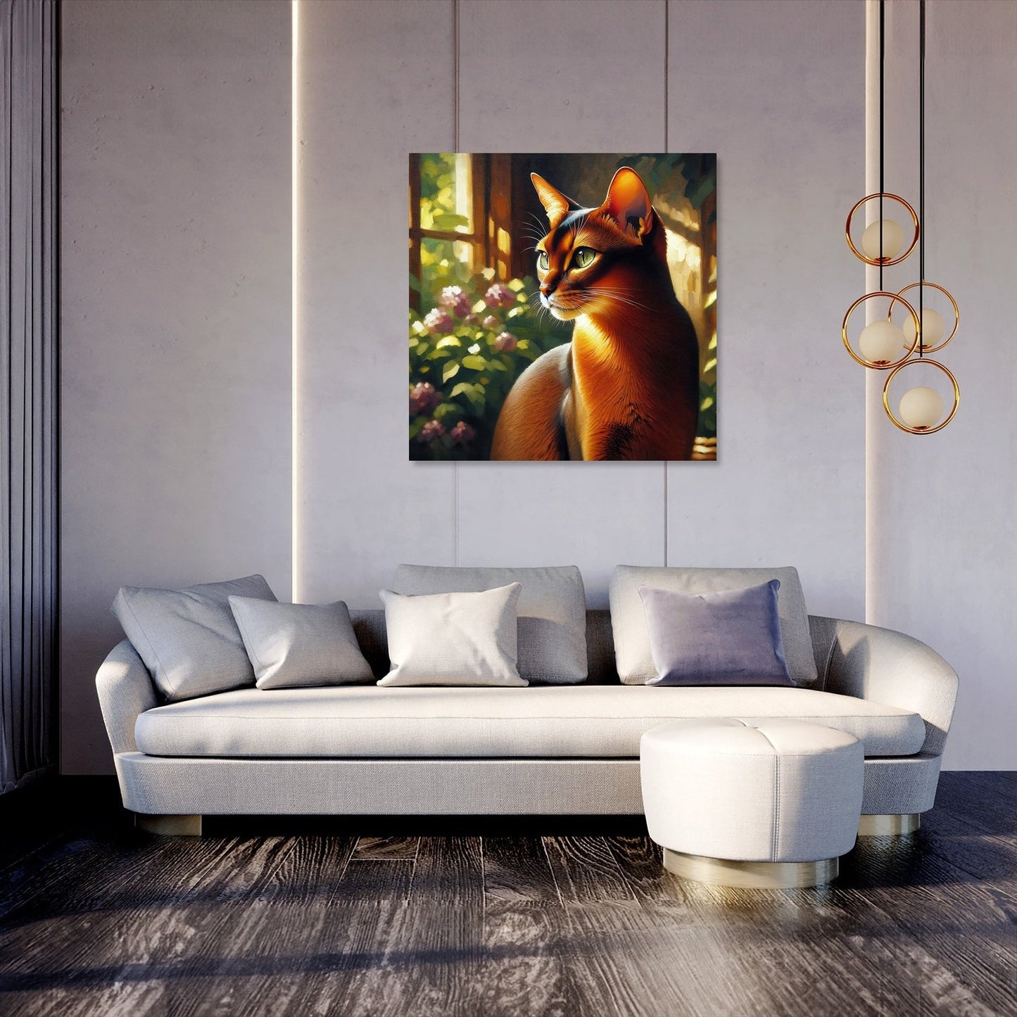 Abyssinian Tranquility Canvas