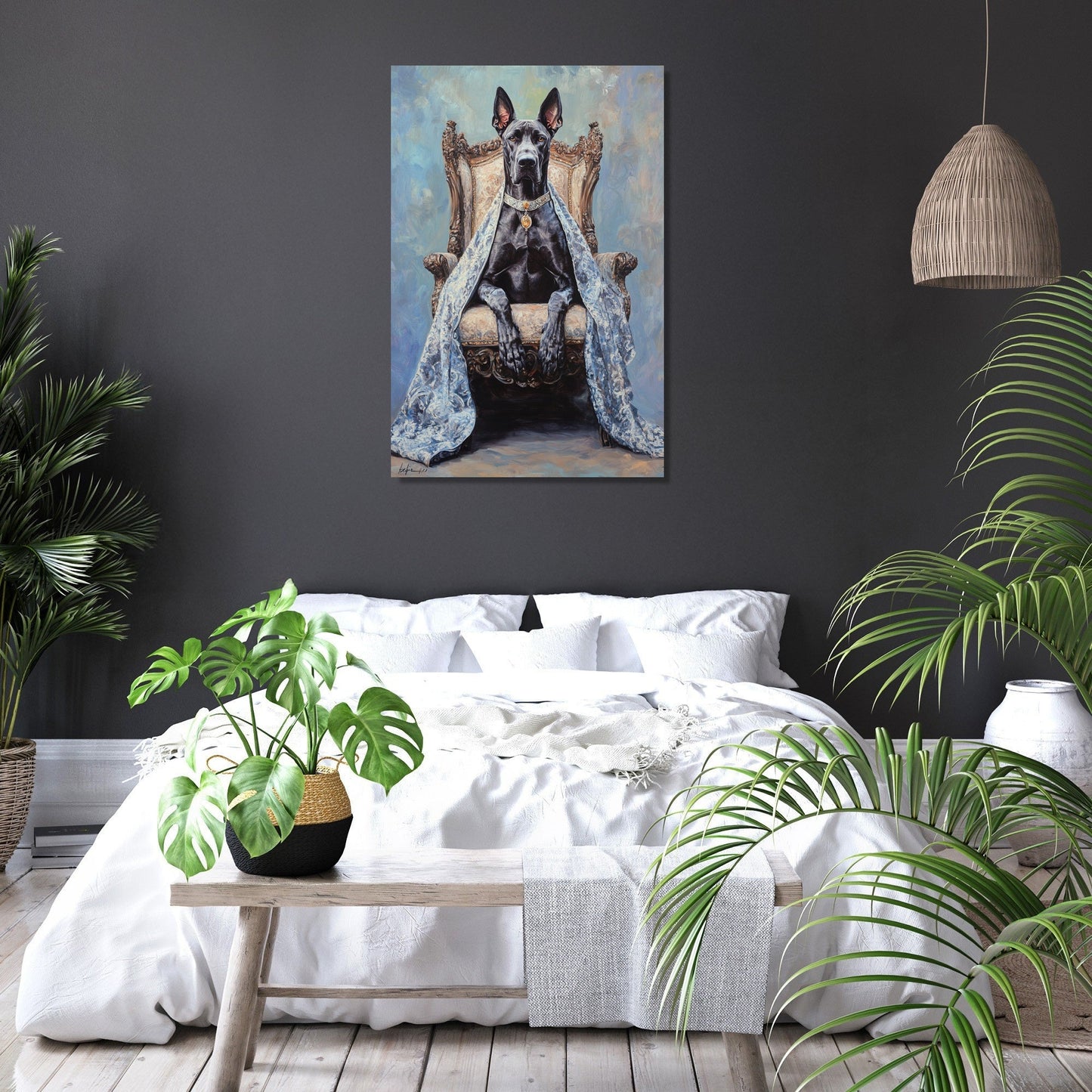 Great Dane Majesty Canvas