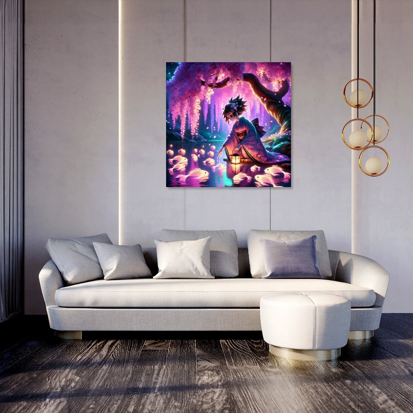 Enchanted Sakura Serenity Canvas