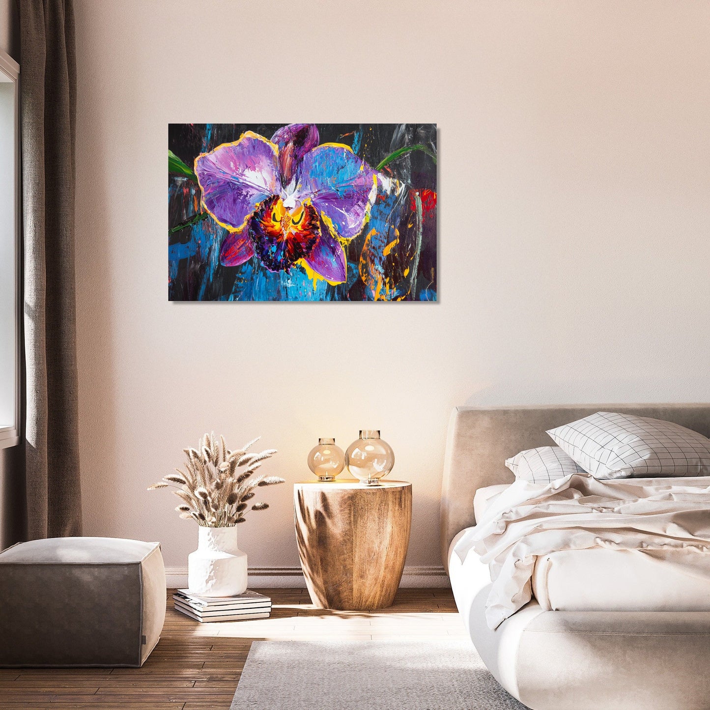 Torn Orchid Canvas