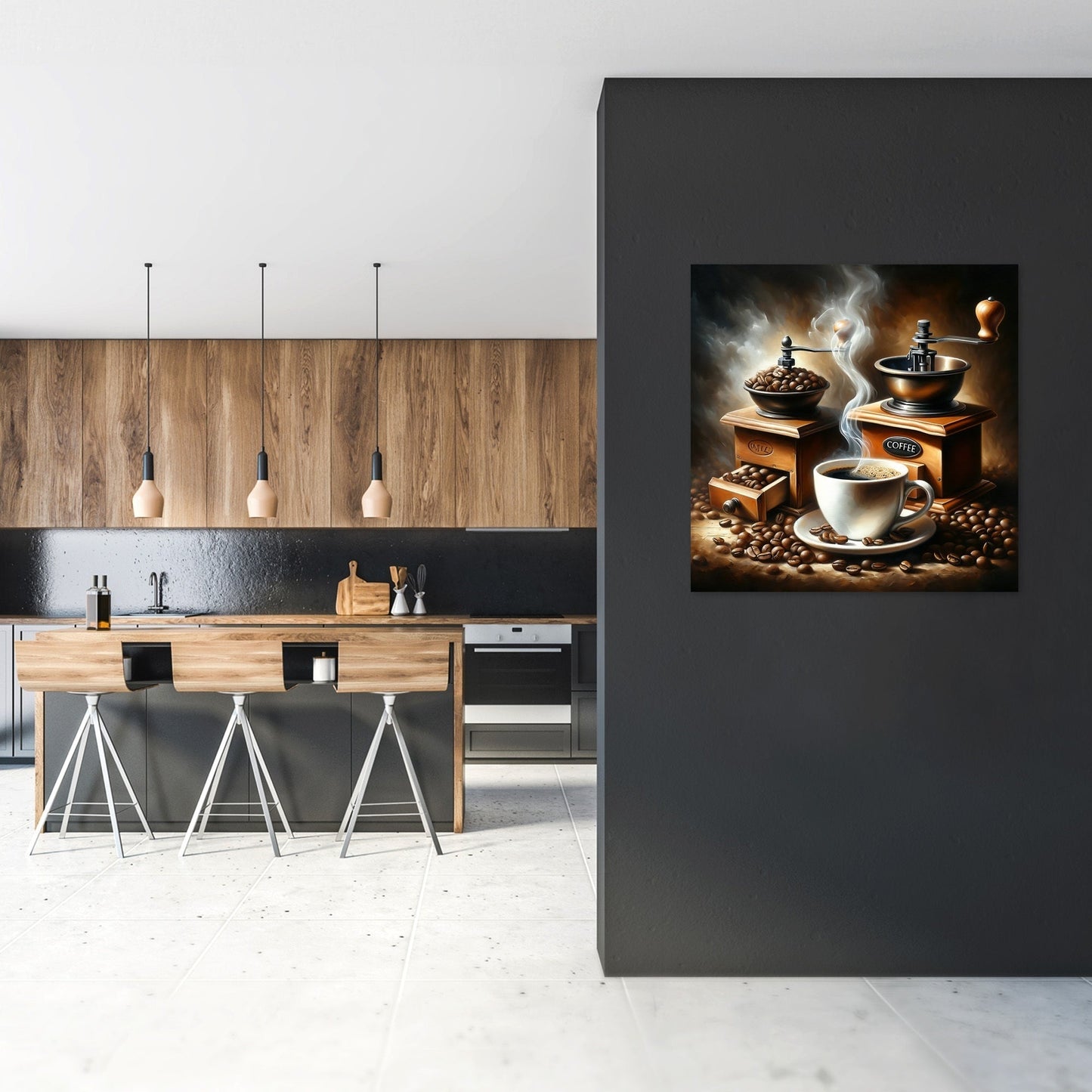 Morning Aroma Canvas