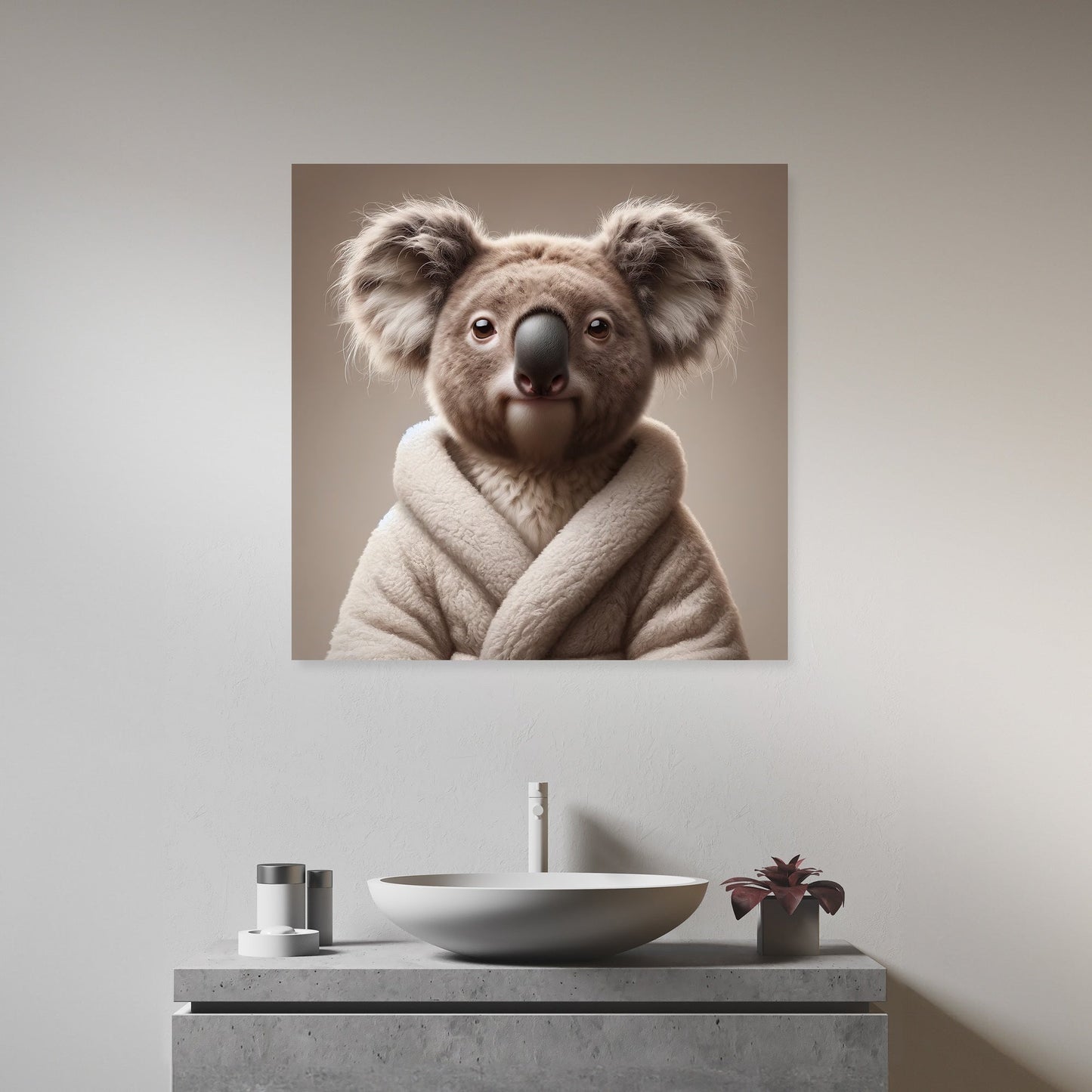 Serenity Koala Canvas