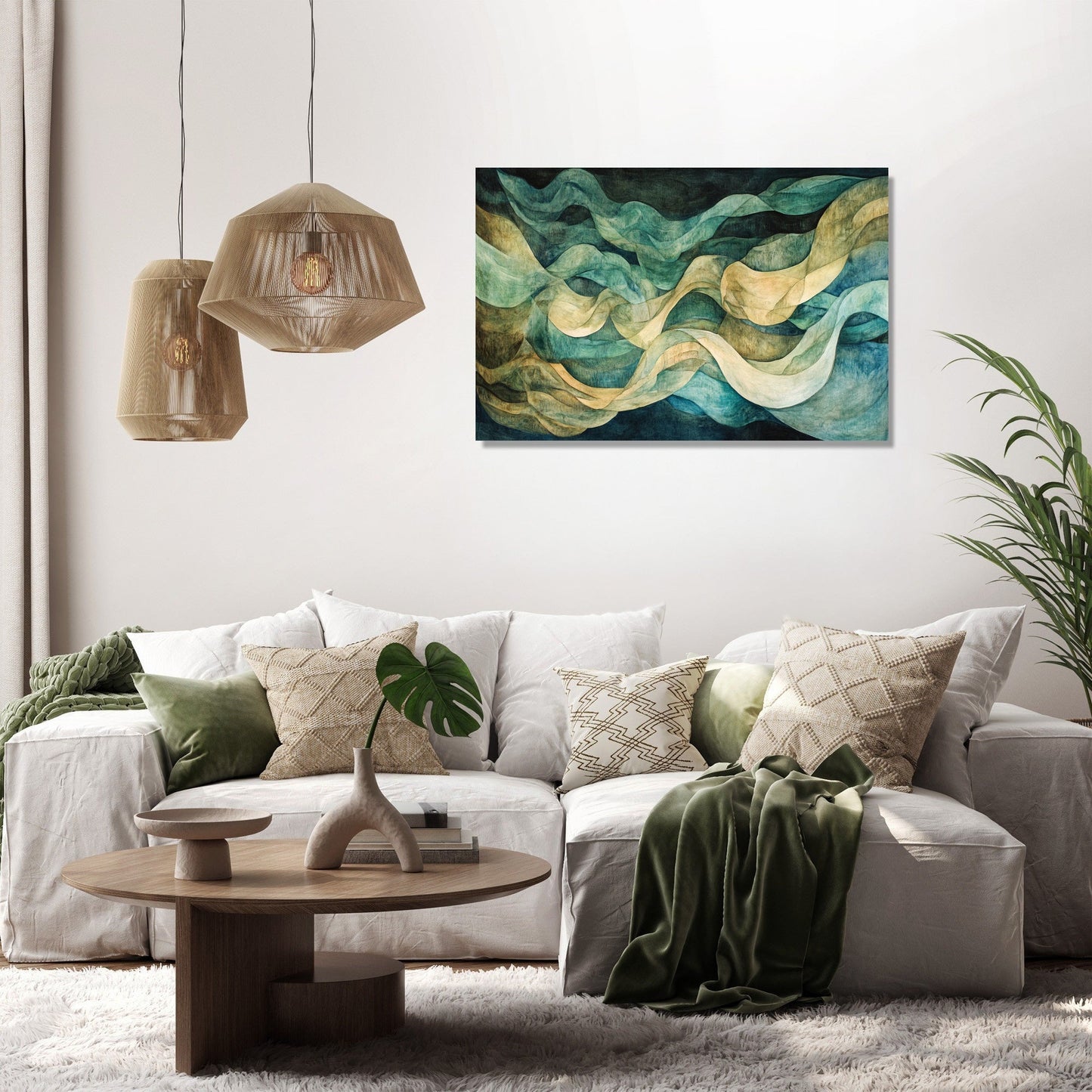 Reverberating Tranquillity Canvas